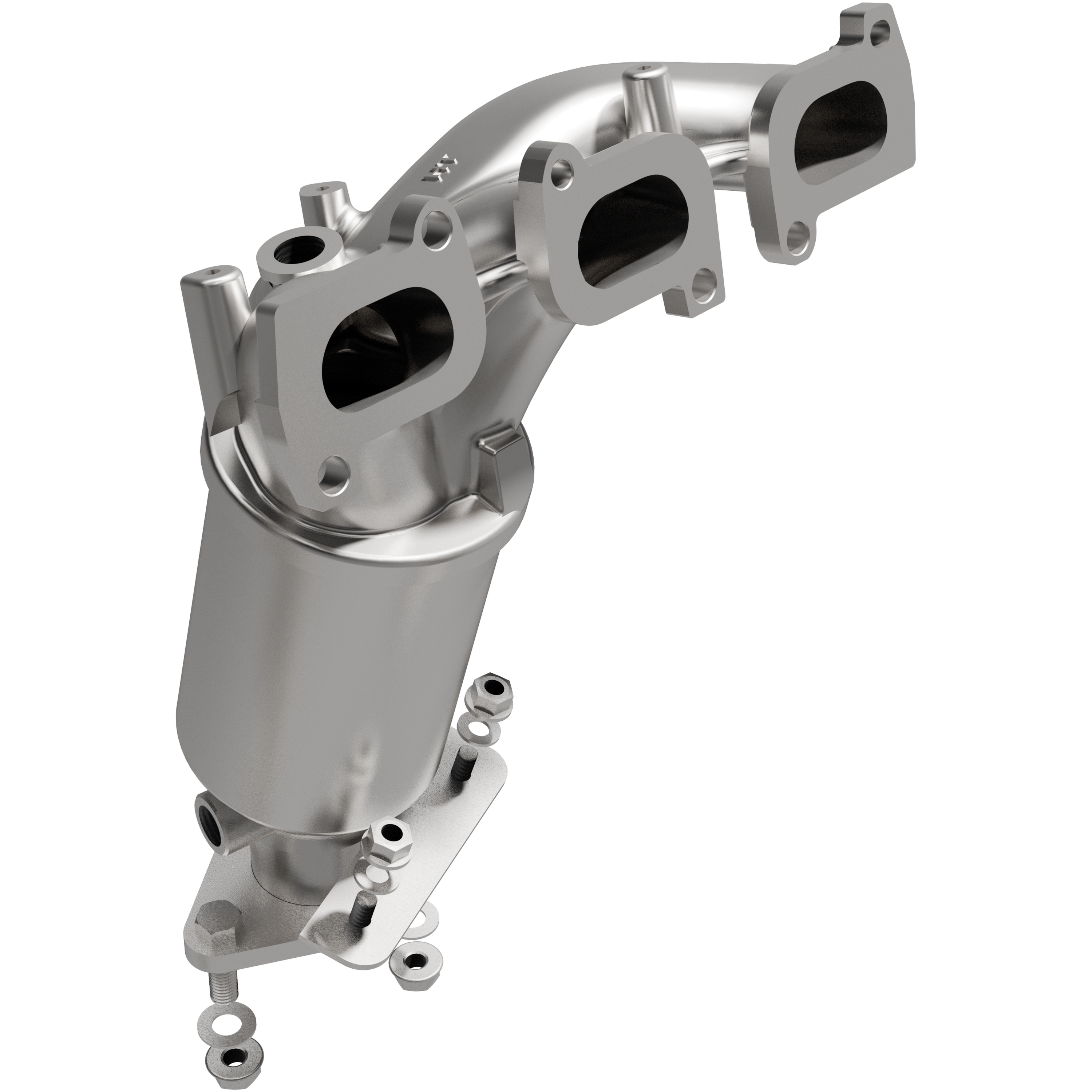 AM V6-3.5L V6-3.7L 49 State Legal Direct Fit Stainless Steel Tubing 8 in. L SKU M6651218 OEM 641388-16720-19516-1285-674-25