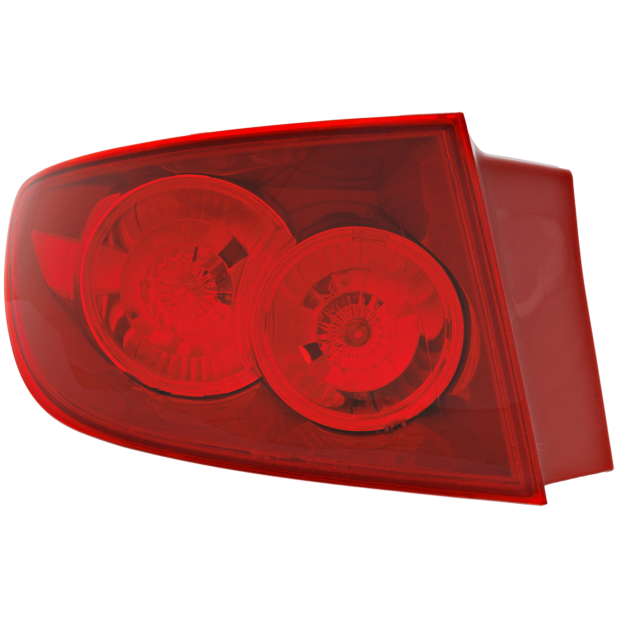 AM MAZDA 3-04-06 TAIL LAMP LH Outer Assembly Red Lens w Std Type Bumper Sedan SKU M730138 Partslink MA2800119 OEM BN8P51160E