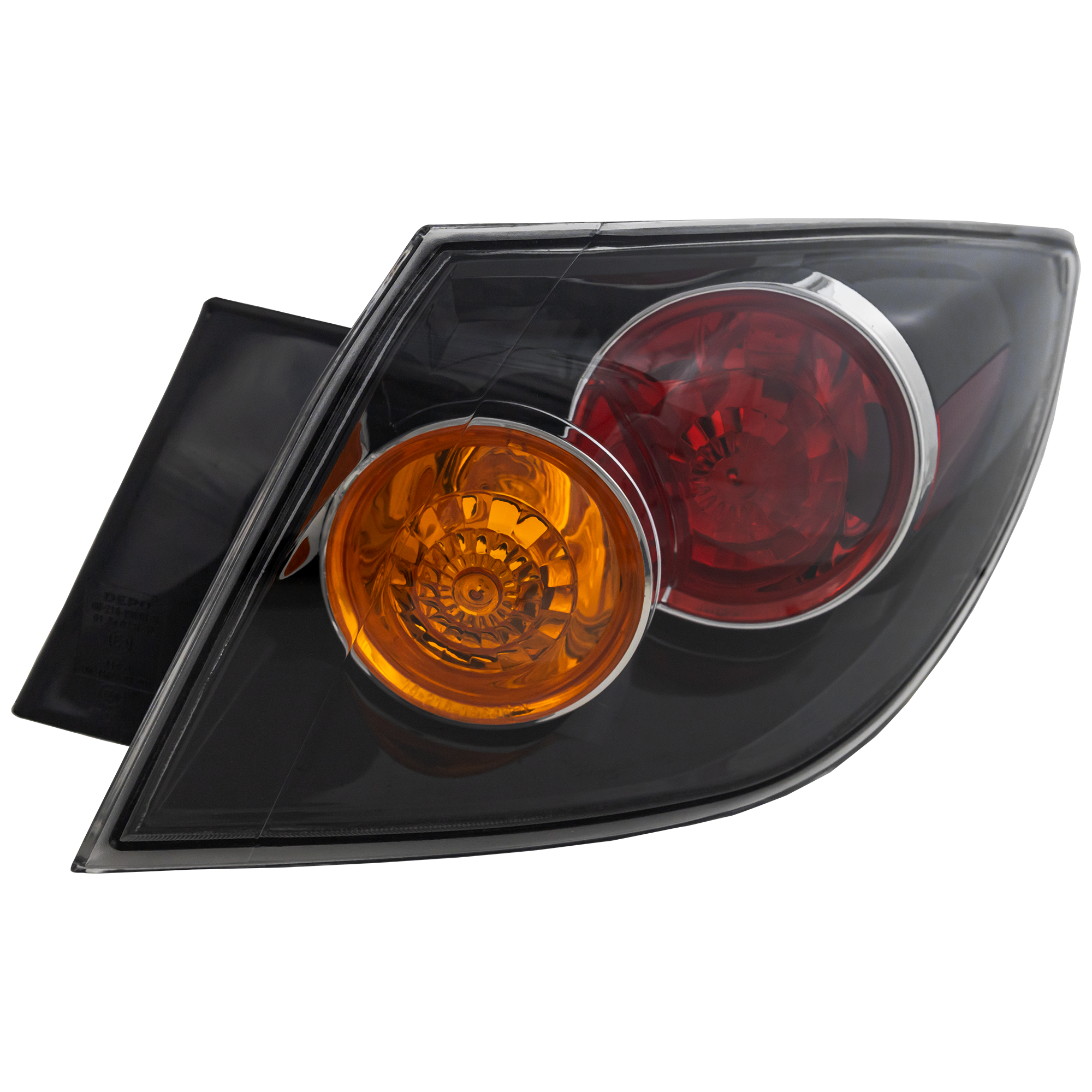 AM MAZDA 3-07-09 TAIL LAMP RH Lens and Housing Standard Type Hatchback SKU M730147 OEM BR5S51150C PFM