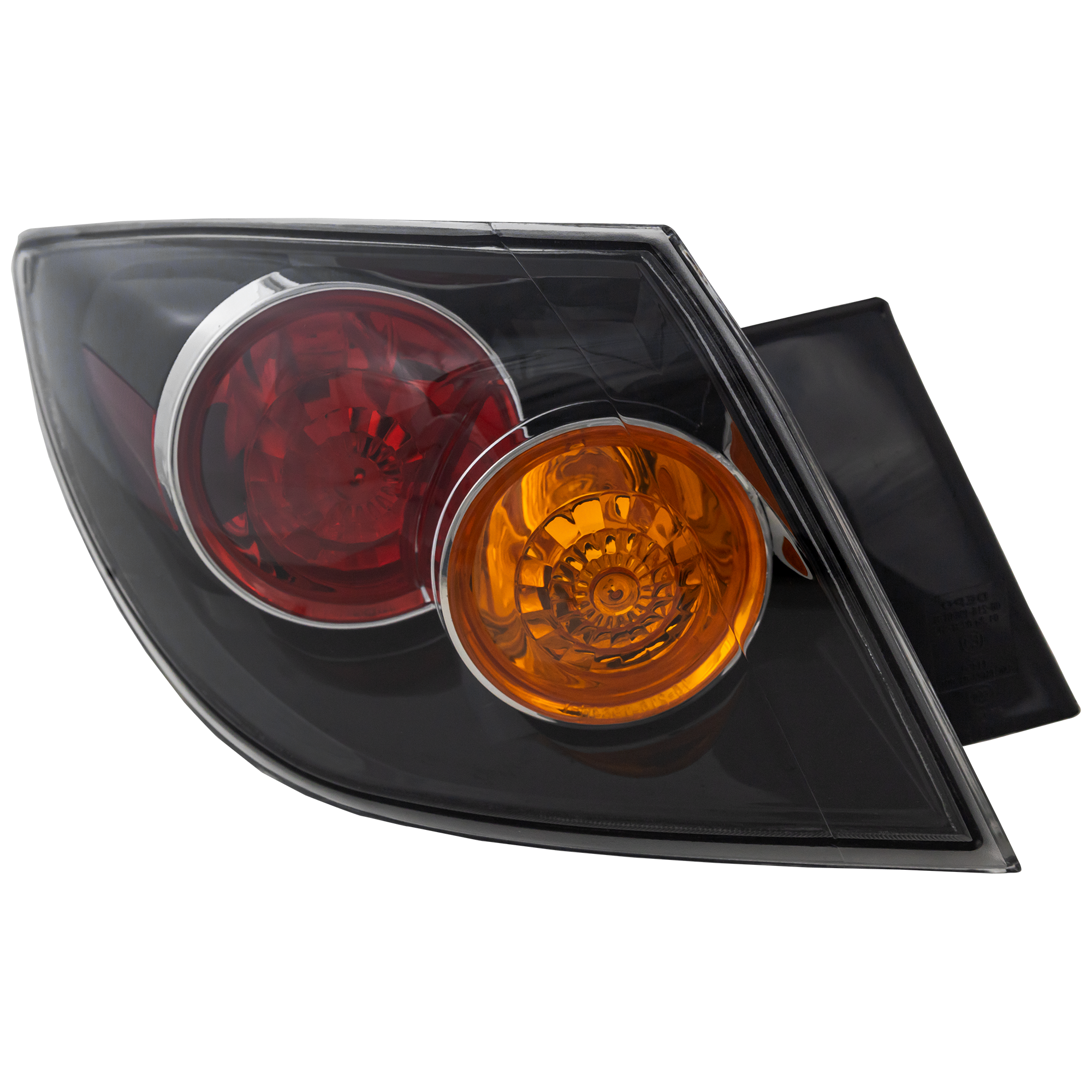 AM MAZDA 3-07-09 TAIL LAMP LH Lens and Housing Standard Type Hatchback SKU M730148 OEM BR5S51160C PFM