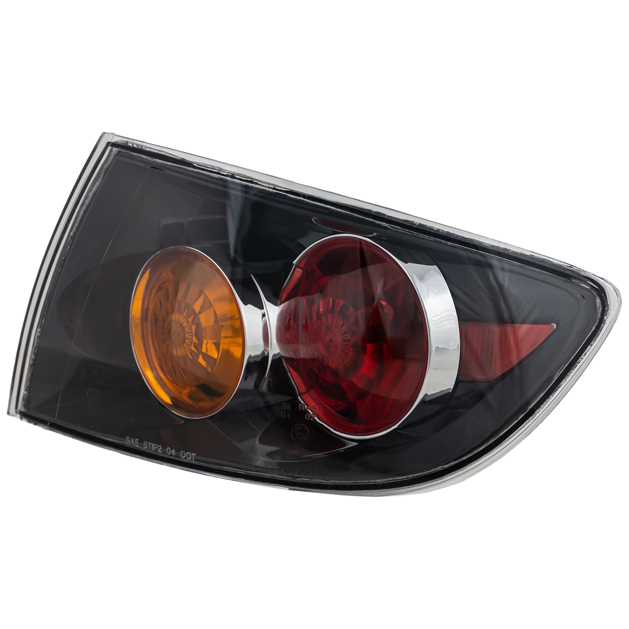 AM MAZDA 3-04-06 TAIL LAMP RH Outer Assembly Sport Type Bumper Sedan SKU M730151 Partslink MA2801127 OEM BN8R51150E