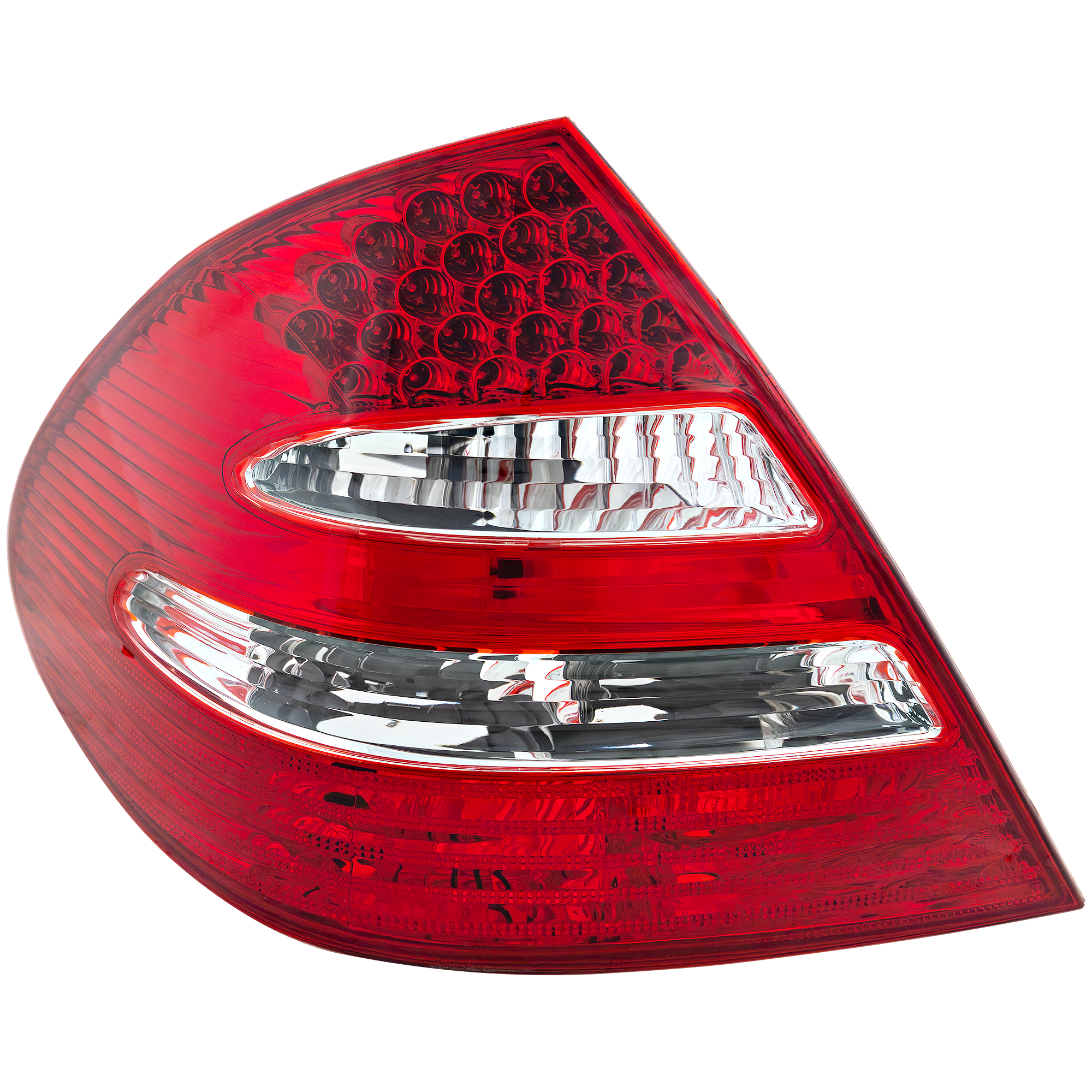 AM E CLASS 03-06 TAIL LAMP LH Assembly LED w Appearance Pkg Sedan SKU M730168 Partslink MB2800124 OEM 211820056464-2118200564
