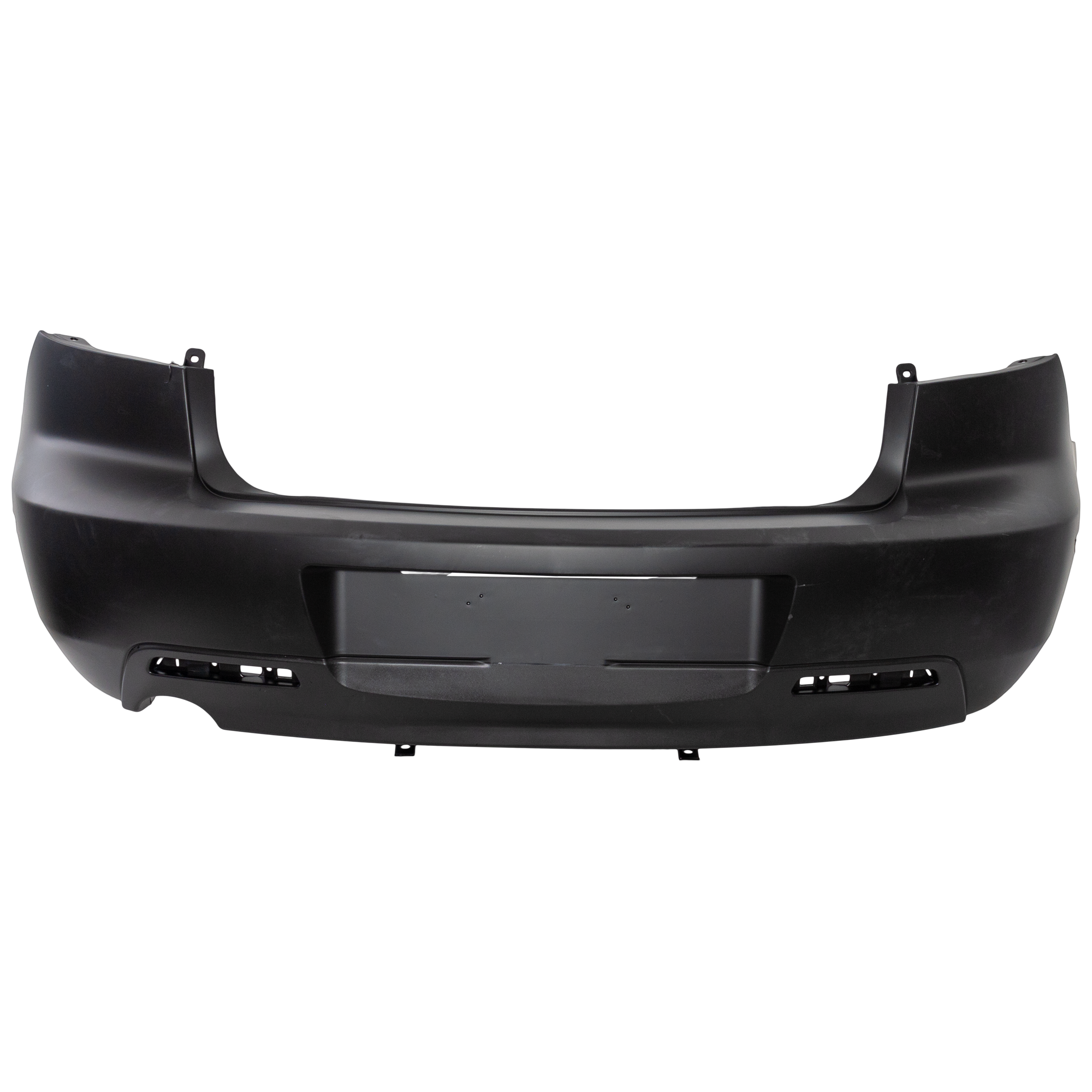 AM MAZDA 3-04-06 REAR BUMPER COVER Primed w o Spoiler Holes Standard Type Sedan CAPA SKU M760114PQ Partslink MA1100174C OEM BN8P50221HAA BN8P50221HBB