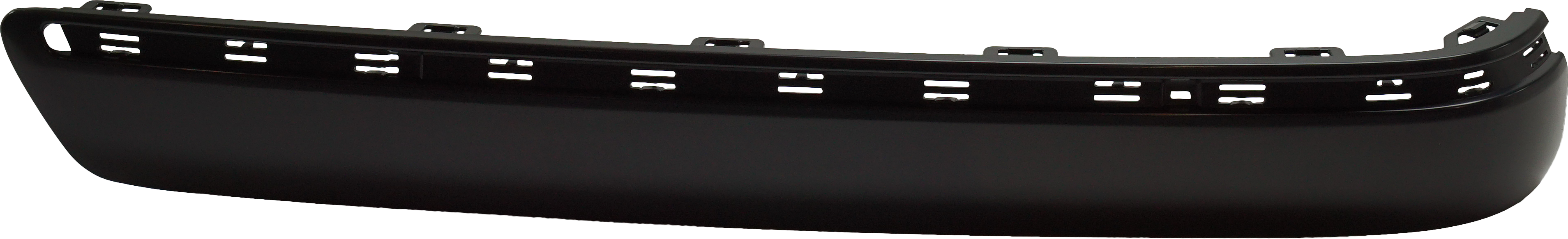 AM E CLASS 00-02 REAR BUMPER MOLDING RH Outer Primed w o Chrome Strip Sedan 210 Chassis SKU M763725 Partslink MB1159103 OEM 2108853021