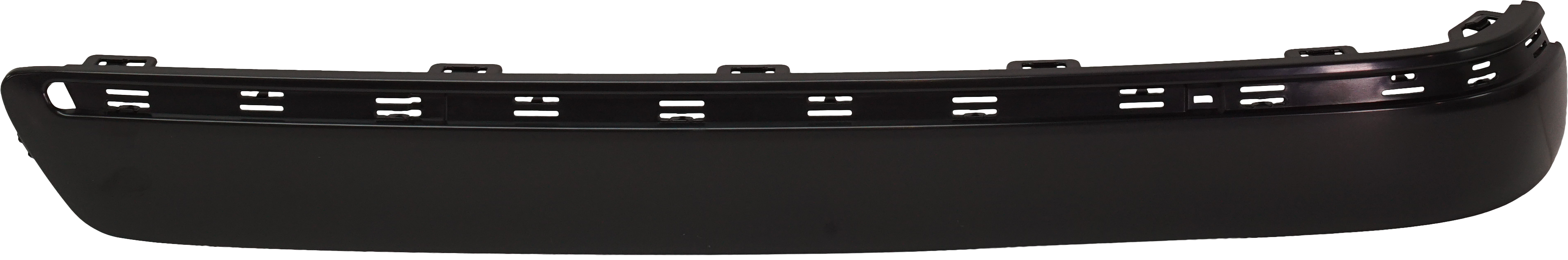 AM E CLASS 00-02 REAR BUMPER MOLDING LH Outer Primed w o Chrome Strip Sedan 210 Chassis SKU M763726 Partslink MB1158103 OEM 2108852921