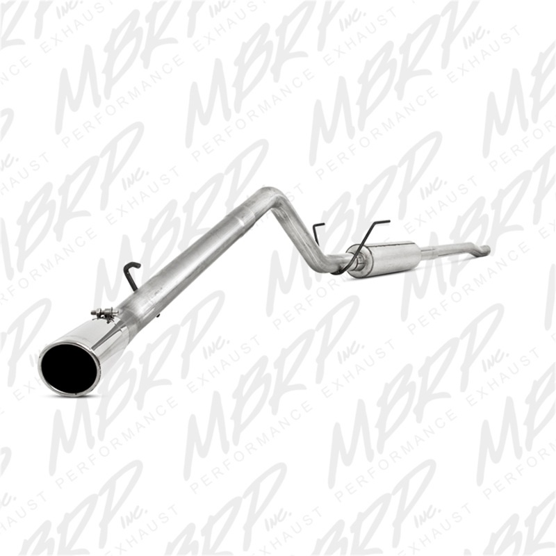AM 2006-2008 Dodge Ram Hemi 1500 Mega Cab 5.7L 3 Cat Back Single Side Exit AL Performance Gas Exhaust System SKU M79S5148AL