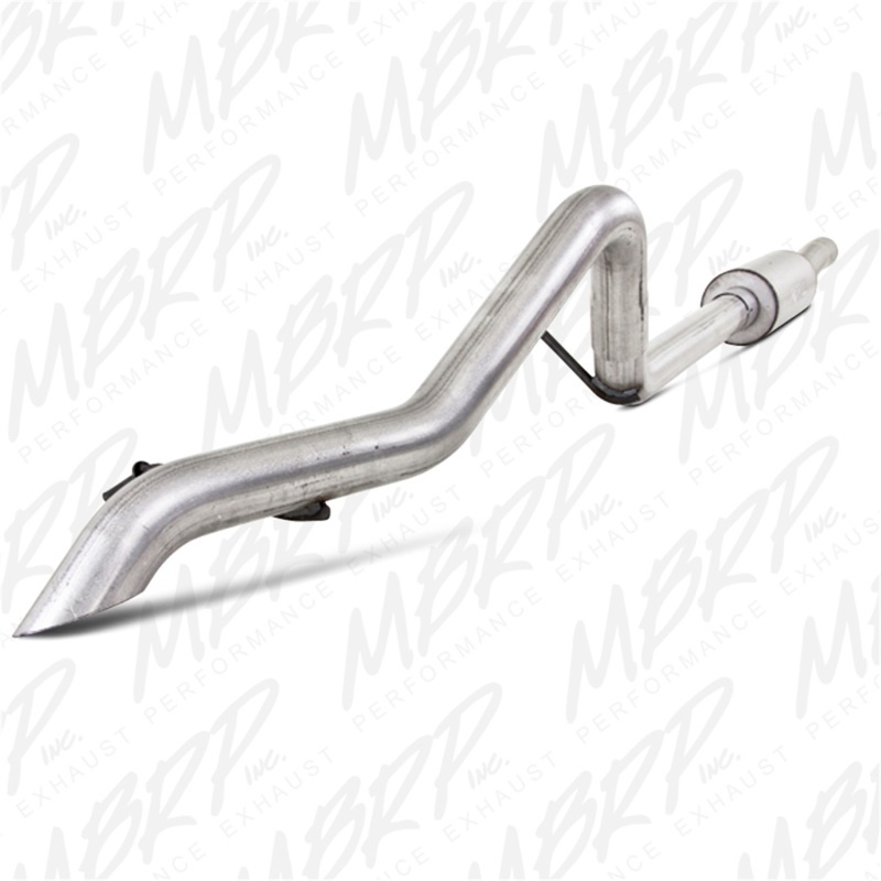 AM 2007-2011 Jeep Wrangler JK 3.8L V6-4 dr Off Road Tail Pipe Muffler before Axle AL Performance Gas Exhaust System SKU M79S5514AL