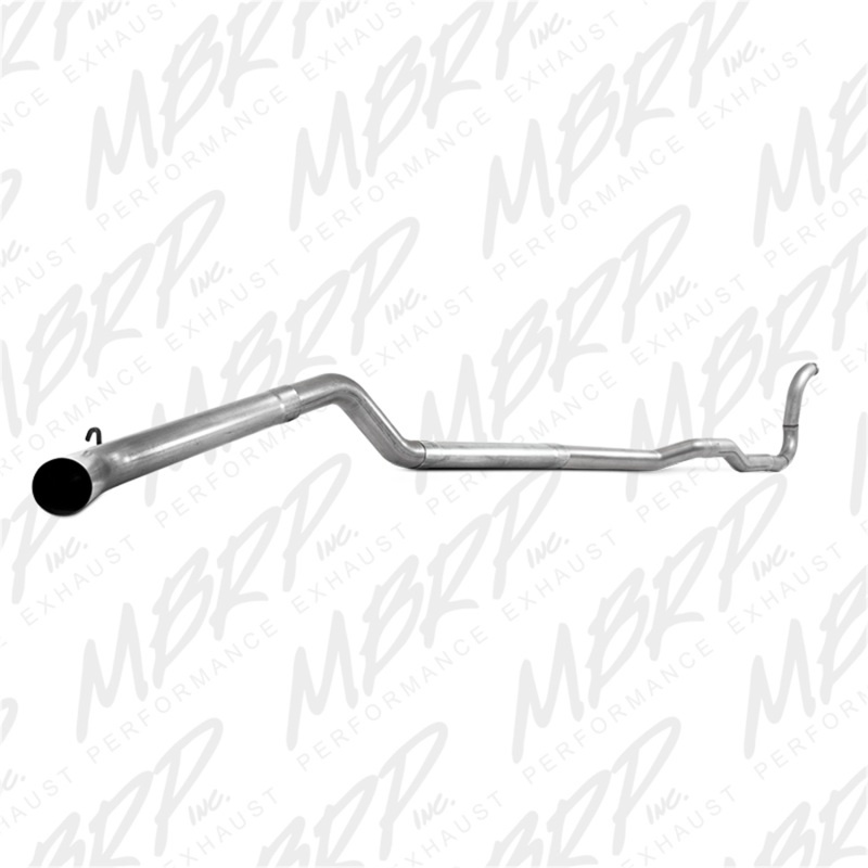 AM 1988-1993 Dodge 2500-3500 Cummins Turbo Back Single Side 4WD only no Muffler AL Diesel Exhaust System SKU M79S6150PLM