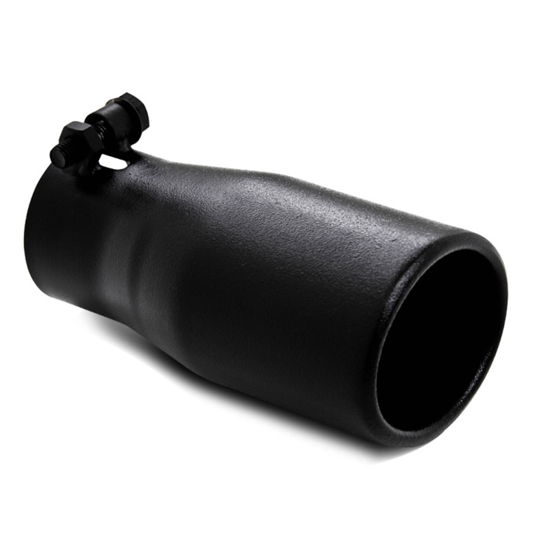 AM Tip 3�in O.D. Oval 2�in inlet 7-1-16in length Black SKU M79T5116BLK