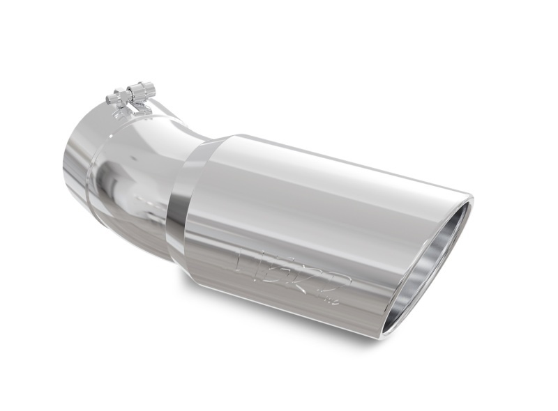 AM Tip 6 In. O.D. Angled Rolled End 5 In. inlet 15-1-2 In. in length 30 degree bend T304 SKU M79T5154
