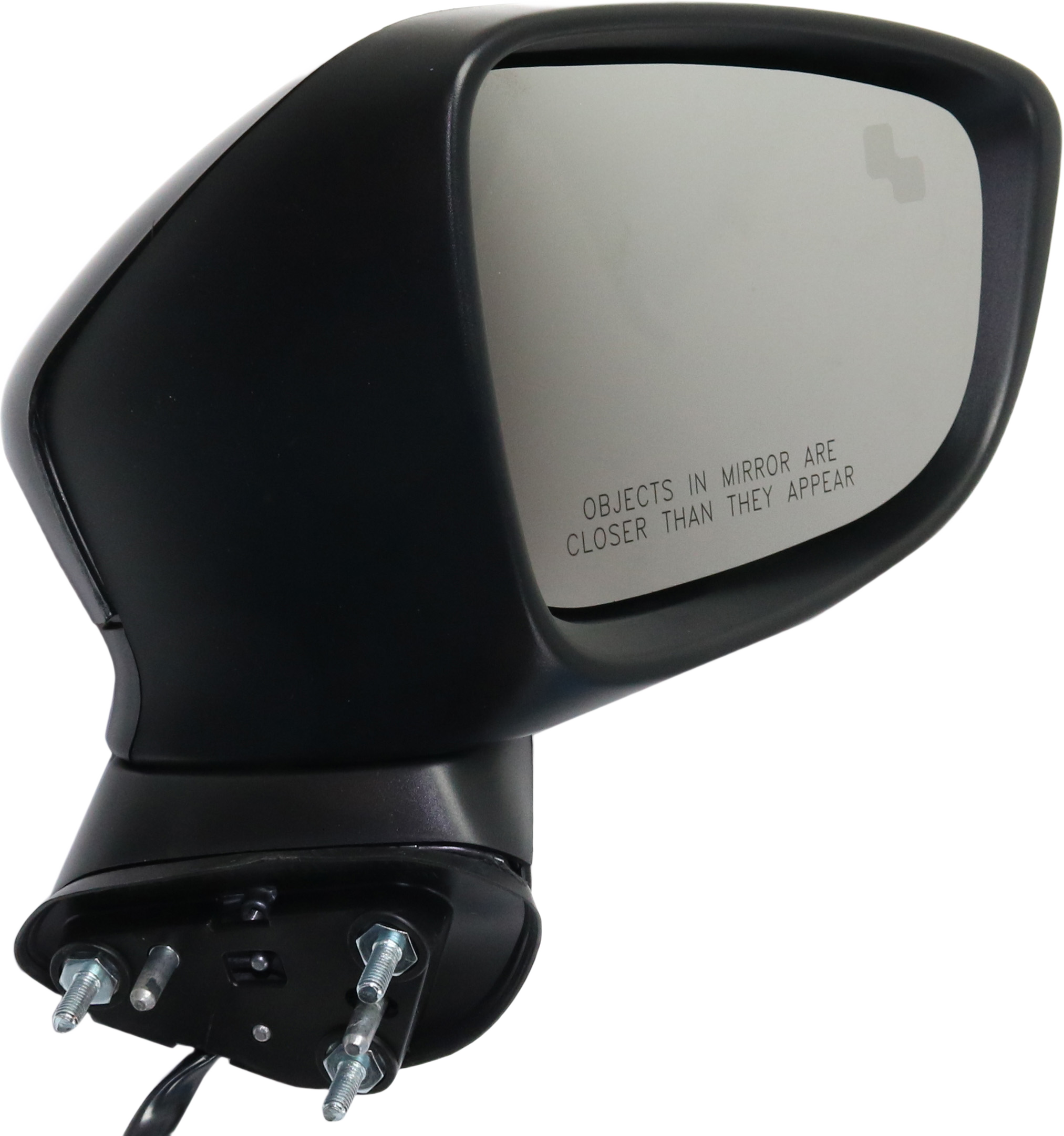 AM MAZDA 6-14-16 MIRROR RH Power Manual Folding Non Heated Paintable w BSD and Signal Light No Auto dimming and Surround View SKU MA02ER S Partslink MA1321187 OEM GJS169121C PFM