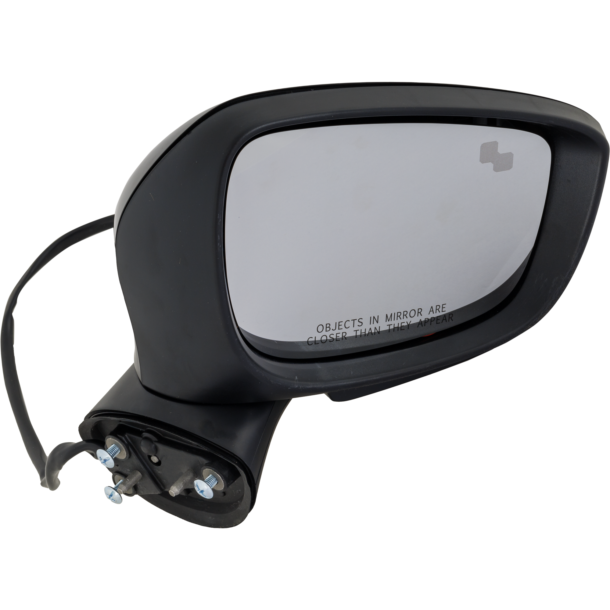 AM CX 5-15-16 MIRROR RH Power Manual Folding Heated Paintable w BSD in Glass and In housing Signal Light No Auto dimming and Memory Grand Touring Model SKU MA103ER S Partslink MA1321215 OEM KR2569121A KR22691N151 KR25691