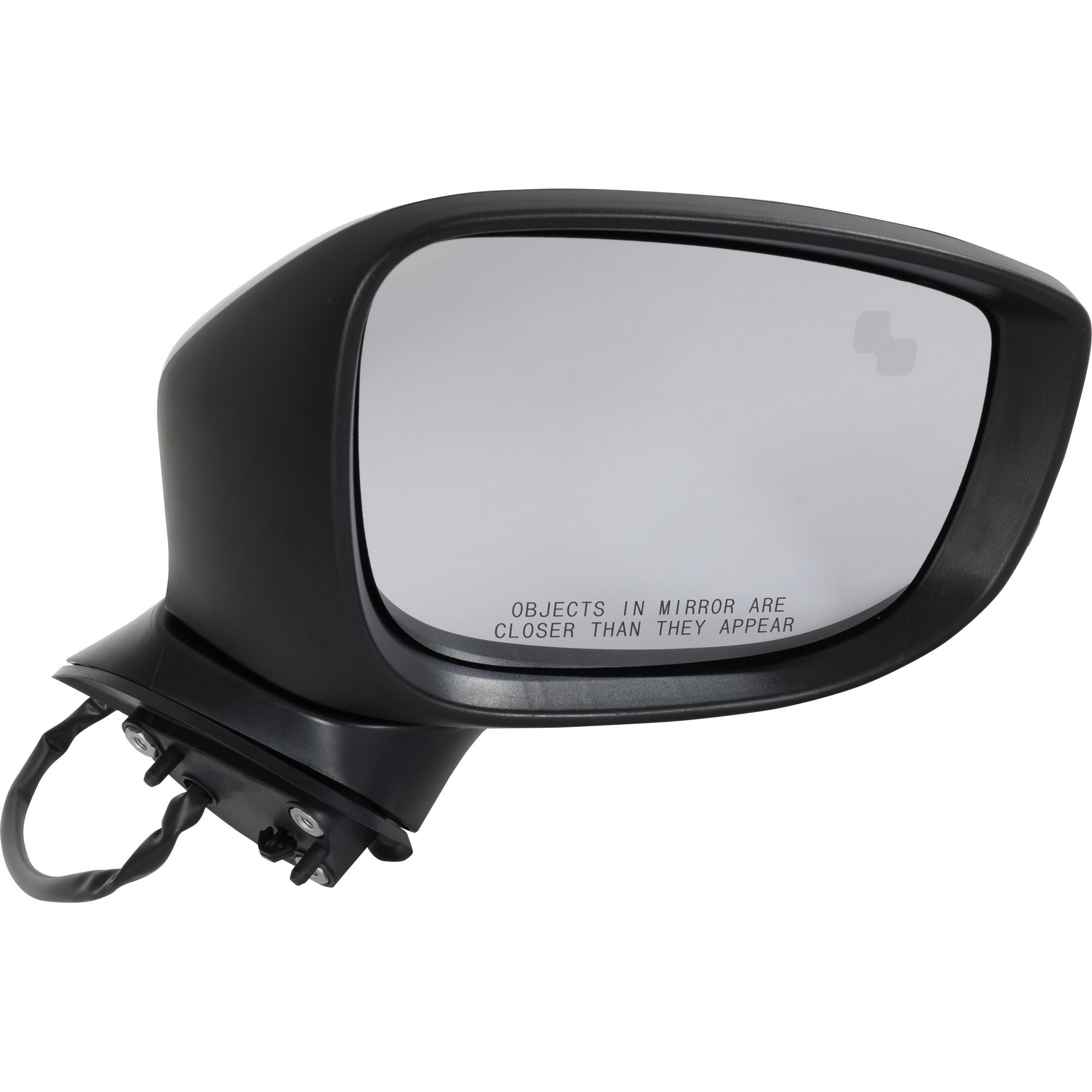 AM MAZDA 6-17-21 MIRROR RH Power Manual Folding Heated Paintable w BSD and Signal Light No Auto dimming SKU MA112ER S Partslink MA1321219 OEM GRT969121A B63B69122A GRT9691G