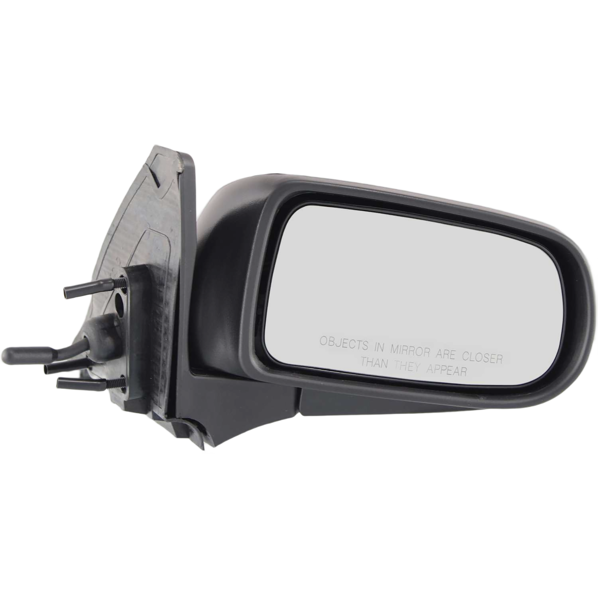 AM PROTEGE 99-03 MIRROR RH Manual Adjust Manual Folding Non Heated Textured SKU MA35R Partslink MA1321129 OEM BJ0E69120B