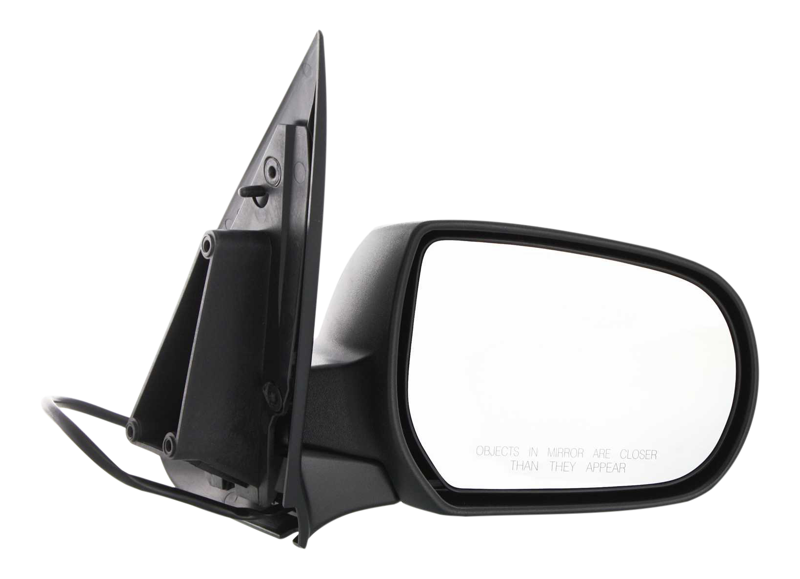 AM TRIBUTE 01-04 MIRROR RH Power Manual Folding Non Heated Textured SKU MA37ER Partslink MA1321126 OEM EC0169120K