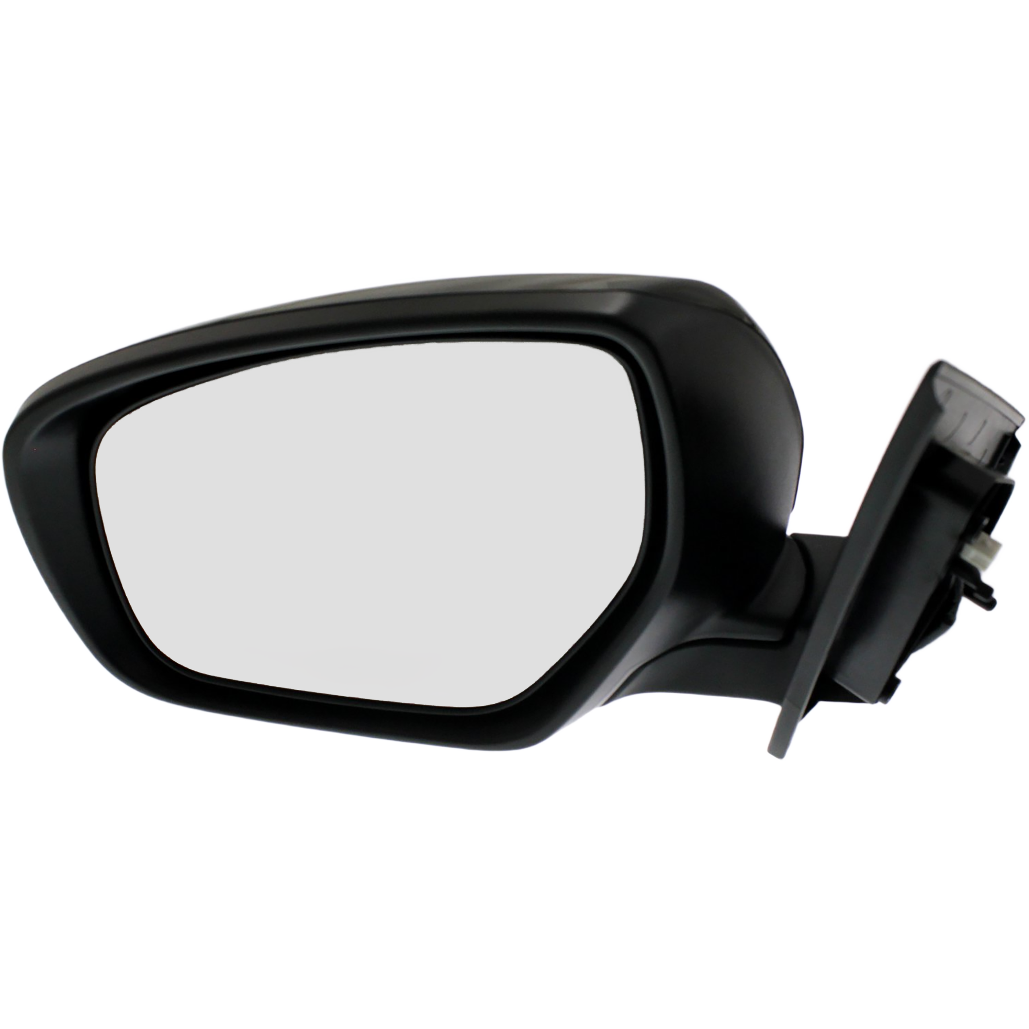 AM CX 9-10-15 MIRROR LH Power Manual Folding Heated Paintable Flat Glass No Auto dimming BSD Memory and Signal Light SKU MA77EL Partslink MA1320169 OEM TE706918ZG PFM