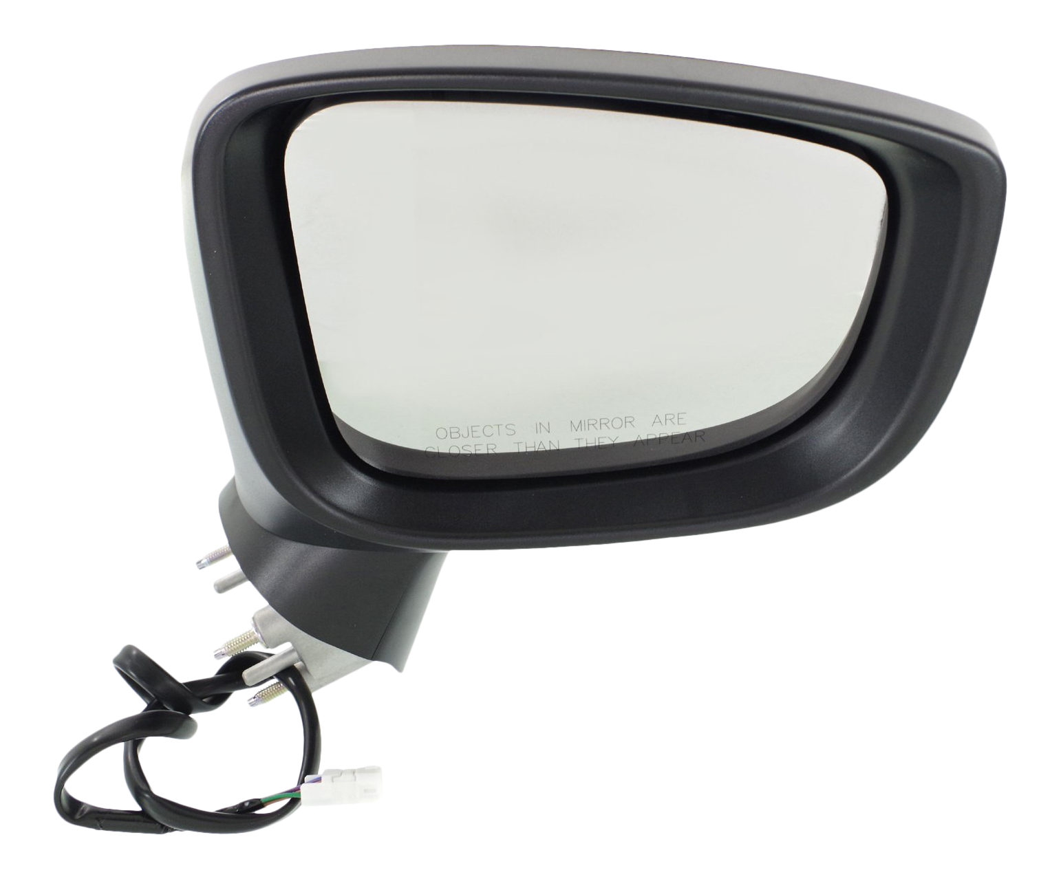 AM MAZDA 3-14-16 MIRROR RH Power Manual Folding Non Heated Paintable w Signal Light No BSD HB Sedan Japan Built Vehicle SKU MA85ER S Partslink MA1321179 OEM BHS269121E PFM BJT869121A
