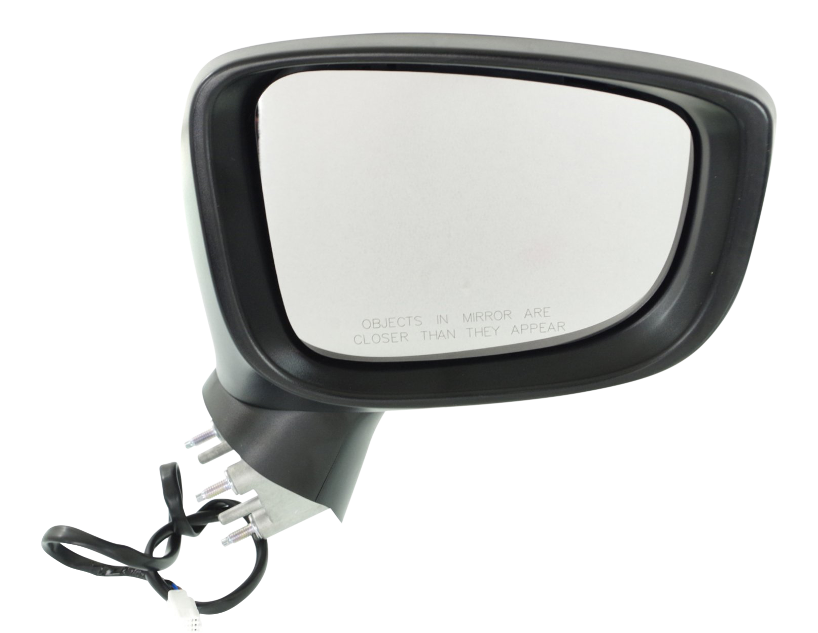 AM MAZDA 3-14-16 MIRROR RH Power Manual Folding Non Heated Paintable No BSD and Signal Light HB Sedan Japan Built Vehicle SKU MA85ER Partslink MA1321181 OEM BHN969121E PFM BJS769121A