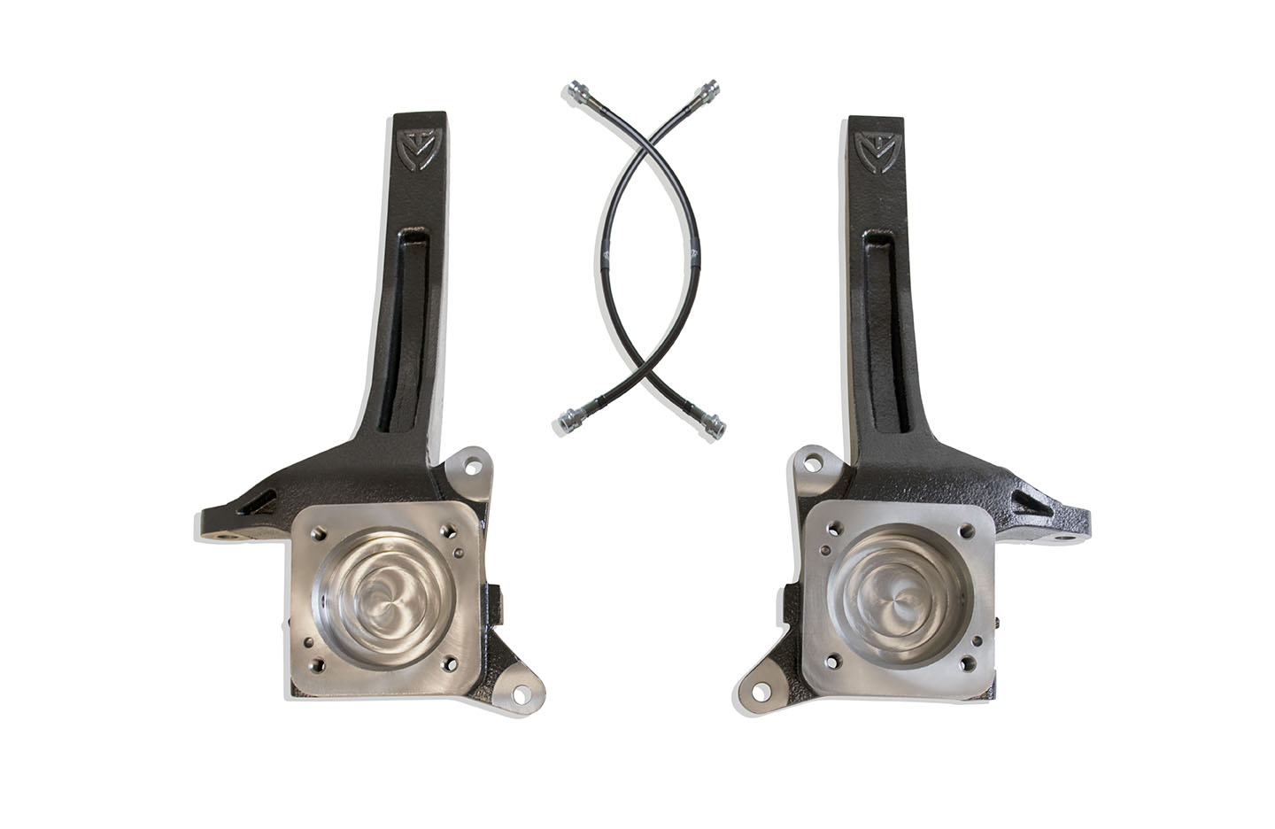 AM 2WD LIFT SPINDLES W EXTENDED BRAKE LINES DOT APRV. SKU MAS706735