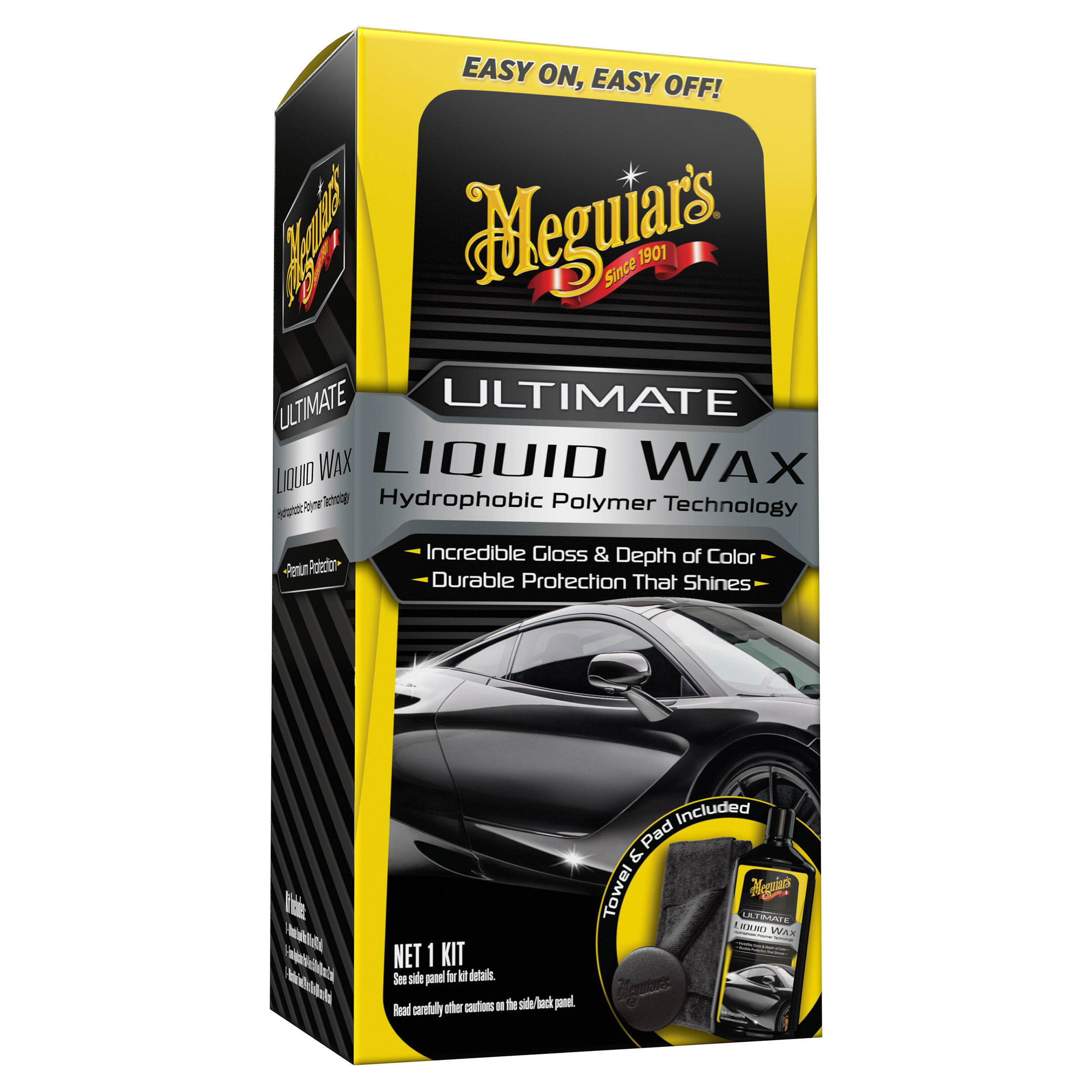 AM Ultimate Liquid Wax 16oz SKU MEGG210516