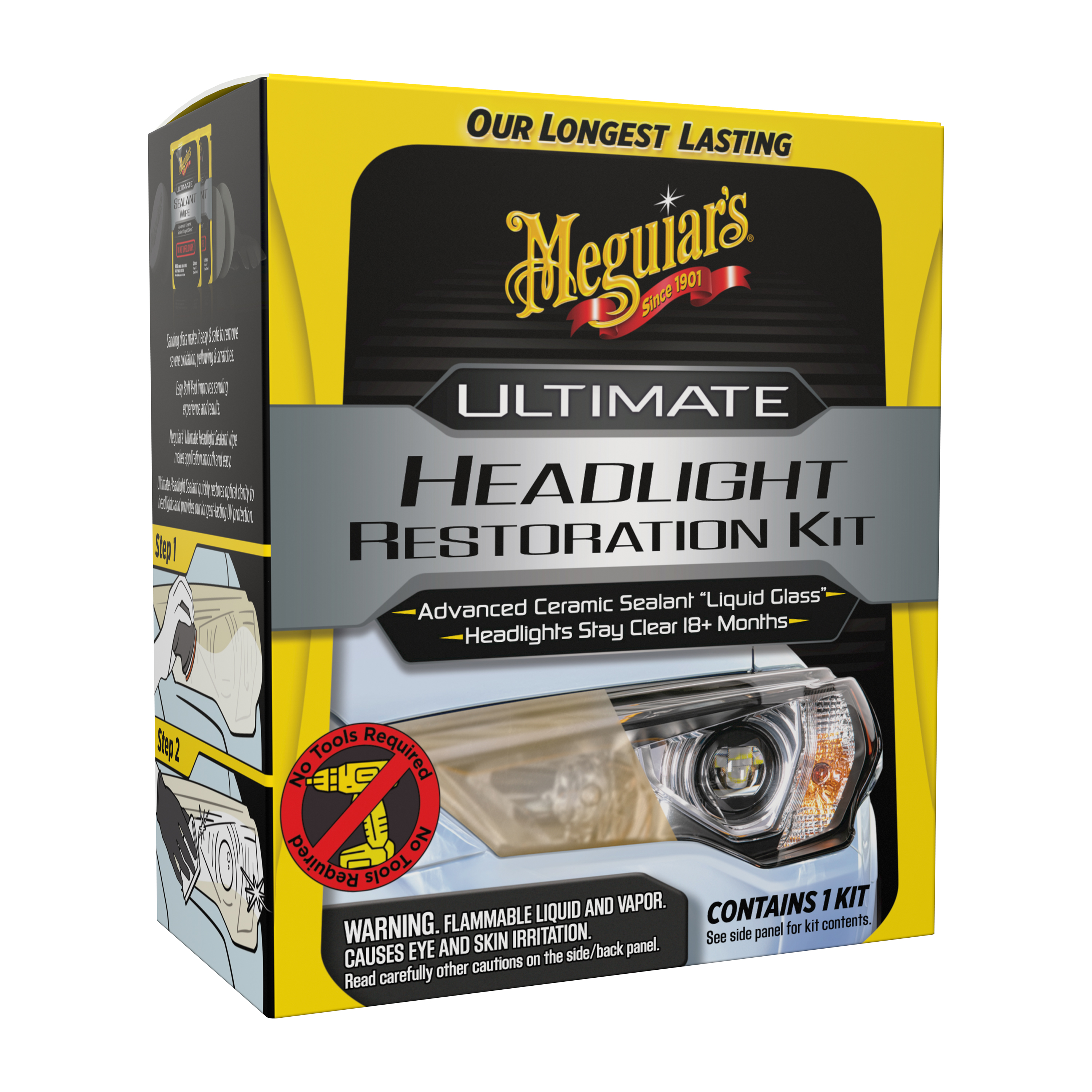 AM Ultimate Headlight Restoration Kit SKU MEGG2990SRP