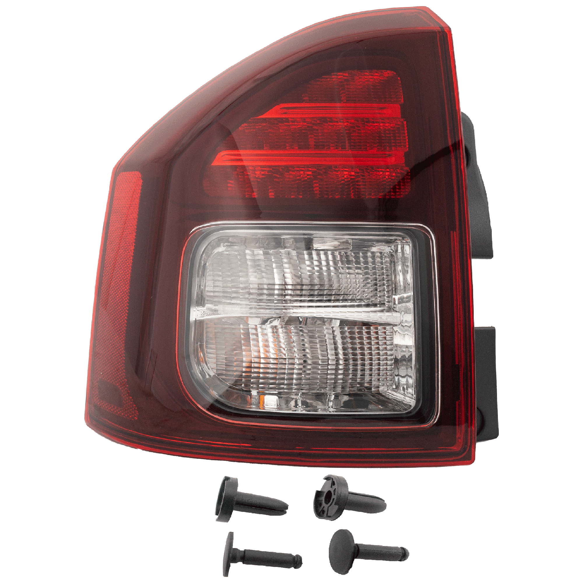 AM COMPASS 14-17 TAIL LAMP LH Assembly SKU MHJ730144 Partslink CH2800204 OEM 5272909AB 5272909AA