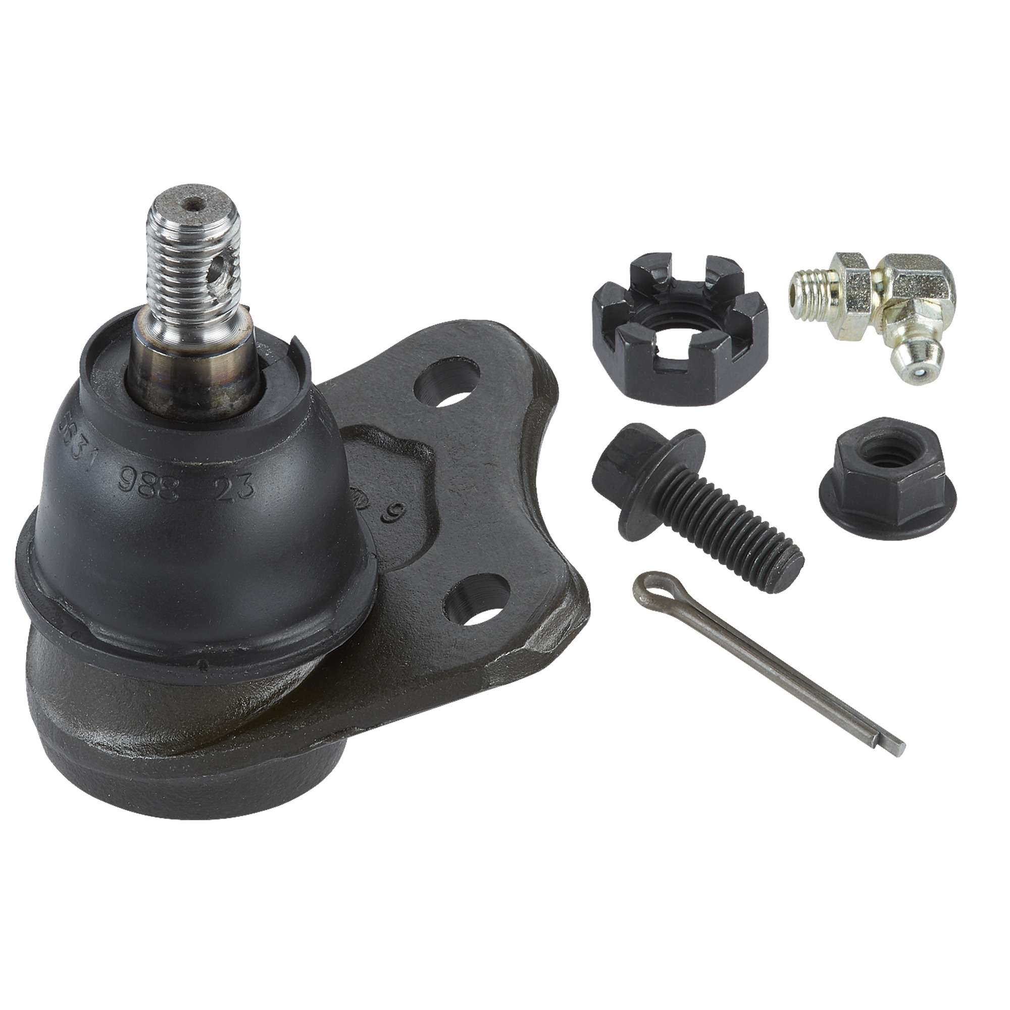 AM MOOG BALL JOINT SOLD INDIVIDUALLY Includes mounting hardware and ball joint boots that prevent c SKU MOK90355 OEM 1014784-2601568-5051301-1J0407