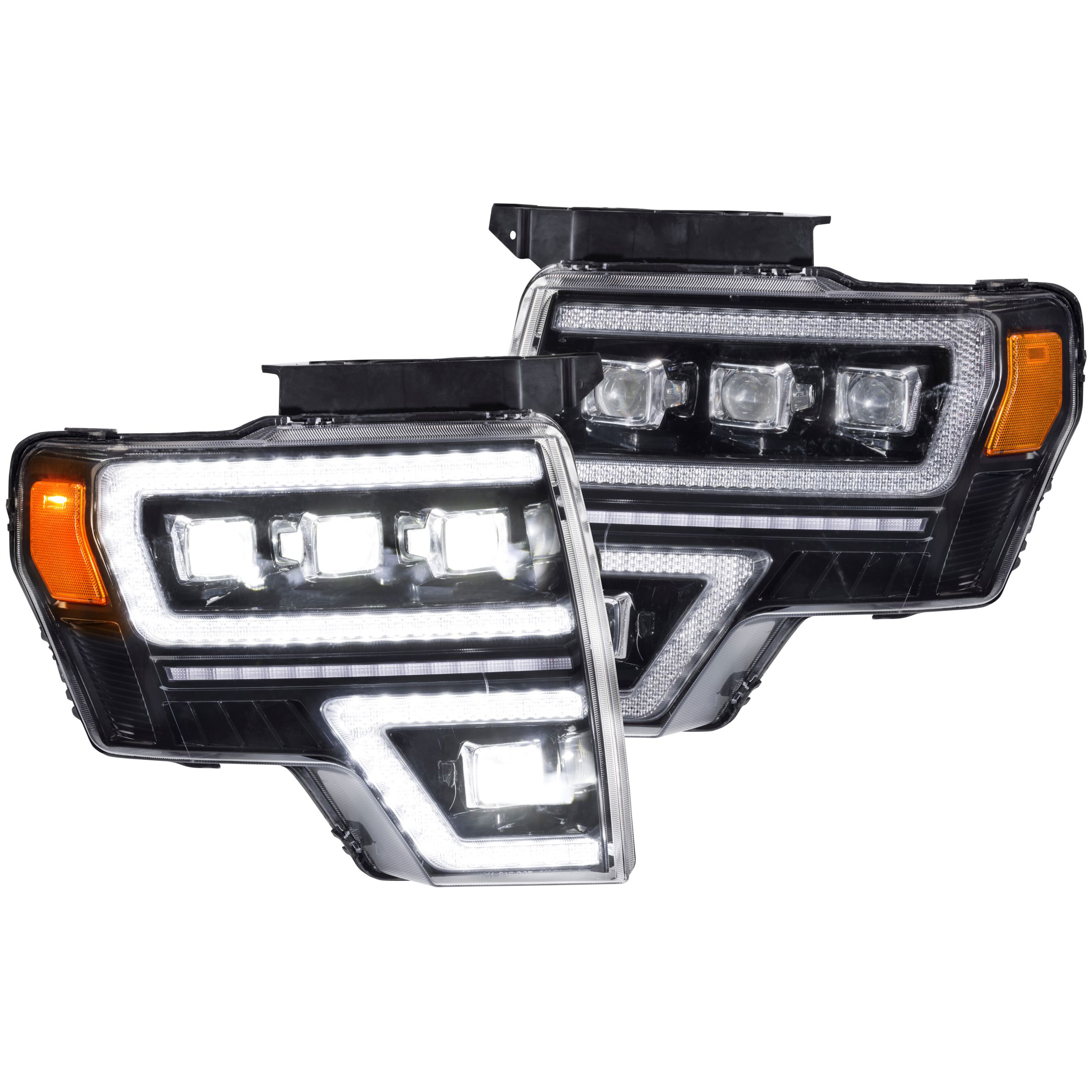 AM Carbide LED Headlights: Ford F150-09-14 Pair SKU MORGTRHL35