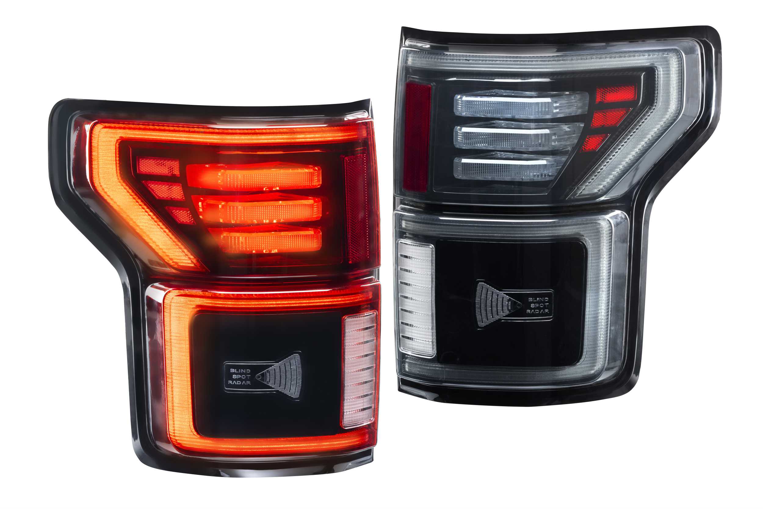 AM XB LED Tails: Ford F150-15-20 Pair Red SKU MORLF722