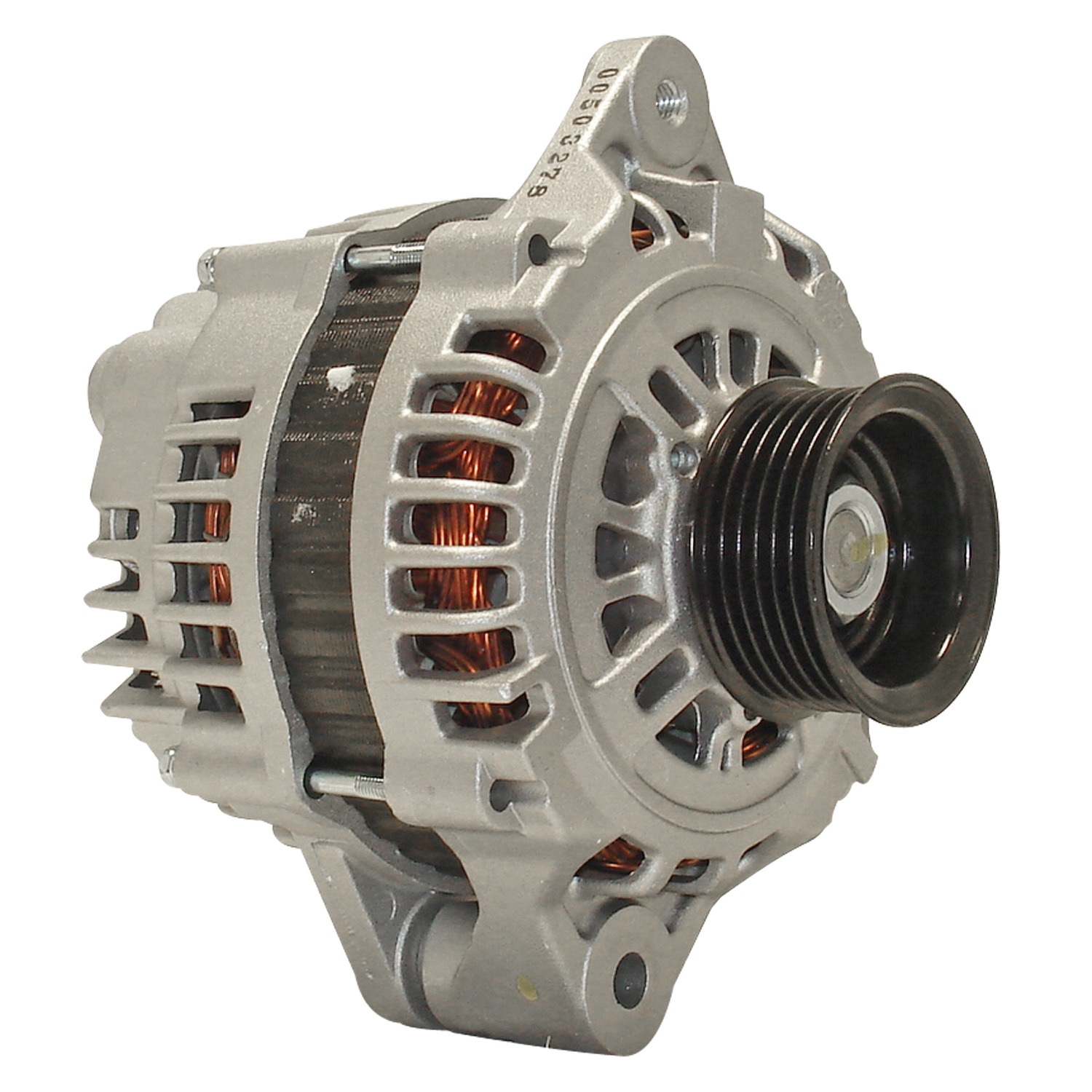 AM QUALITY BUILT SUPREME ALTERNATOR NEW 90 amps 6 groove serpentine pulley internal fan integrat SKU MPA13825N OEM 13825-8973553400-8972043320