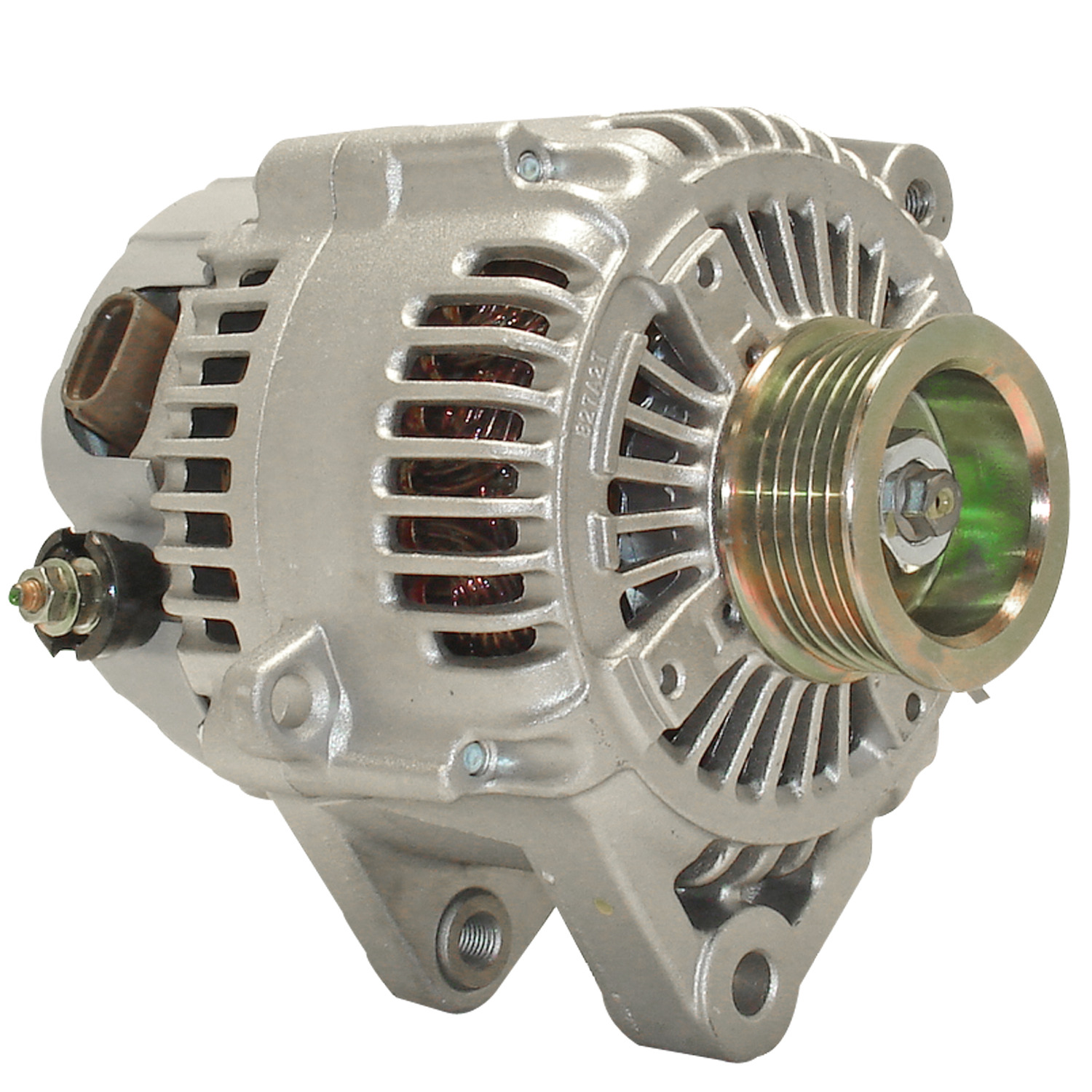 AM QUALITY BUILT SUPREME ALTERNATOR NEW 100 amps 6 groove serpentine pulley internal fan integra SKU MPA13956N OEM 13956-27060-20230-27060-2014