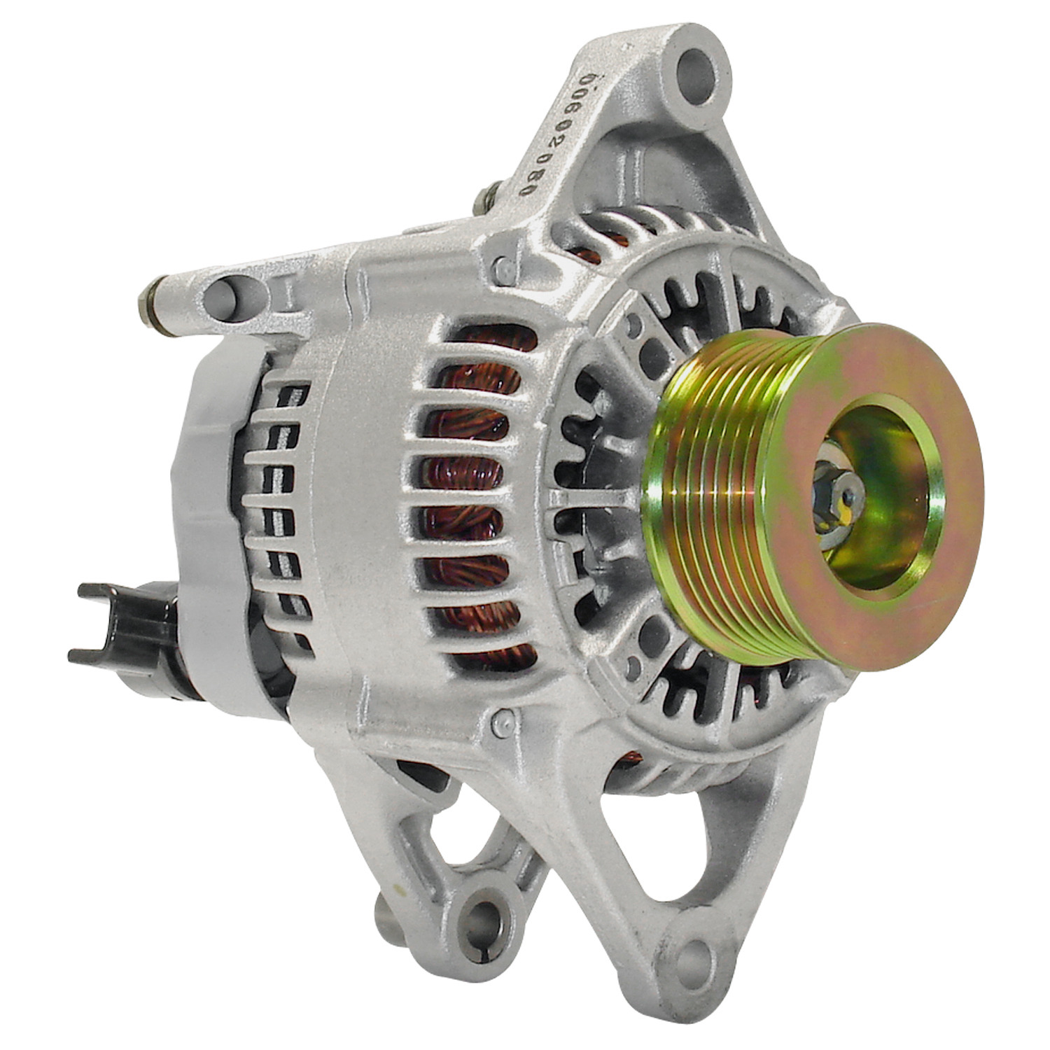 AM QUALITY BUILT SUPREME ALTERNATOR NEW 90 amps 7 groove serpentine pulley internal fan external SKU MPA15698N OEM 13354-121000-3531-121000-353