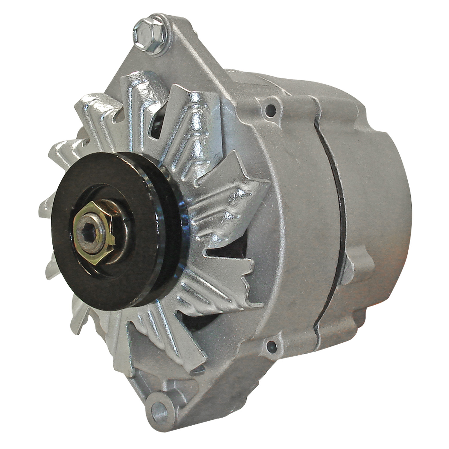AM QUALITY BUILT SUPREME ALTERNATOR NEW 55 amps single V type pulley external fan externally reg SKU MPA7122103N OEM 1102945-1100742-1100951-110