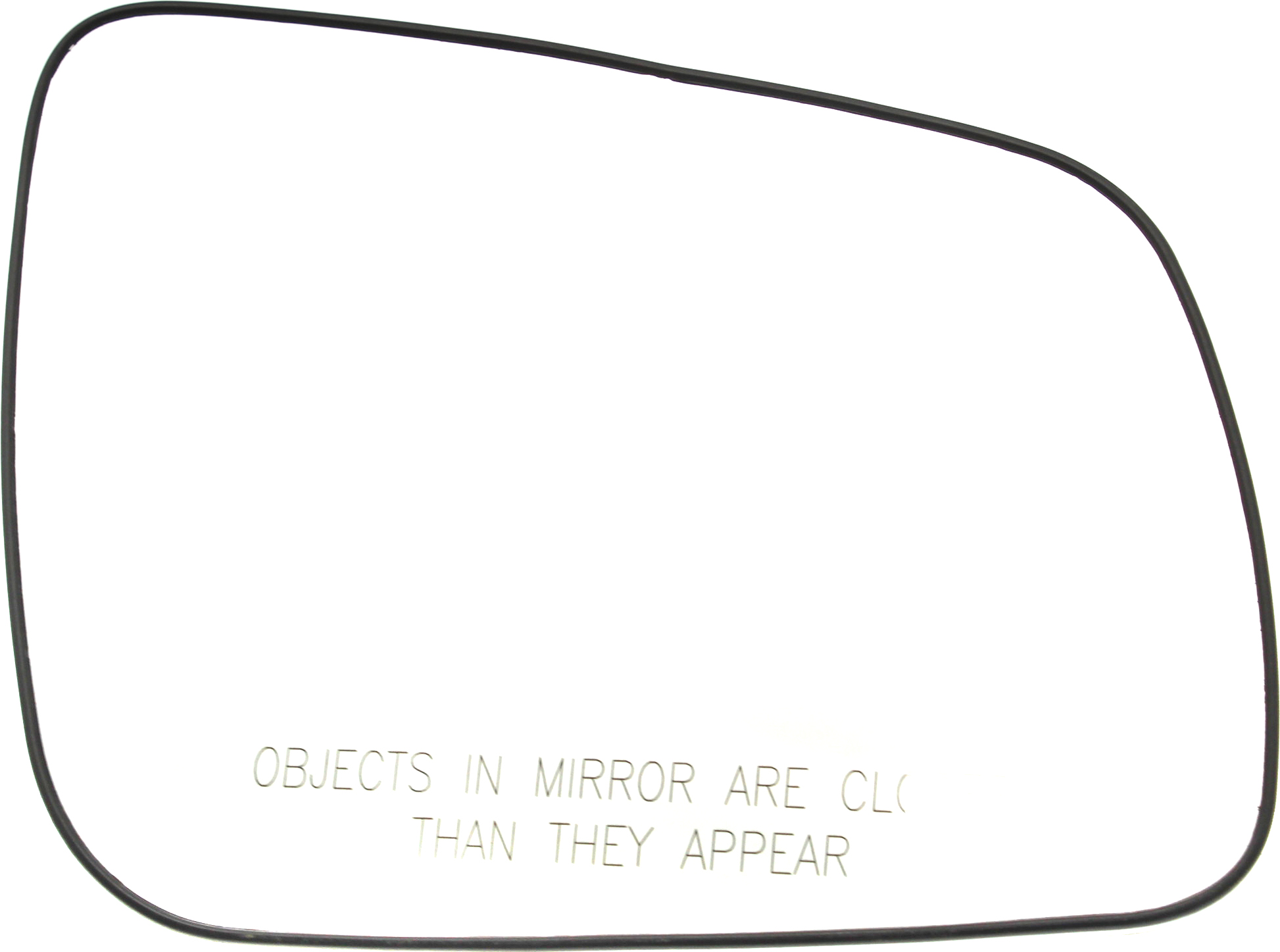 AM LANCER 08-14 MIRROR GLASS RH Non Heated w Backing Plate SKU MT04GR Partslink MI1325102 OEM 7632A636