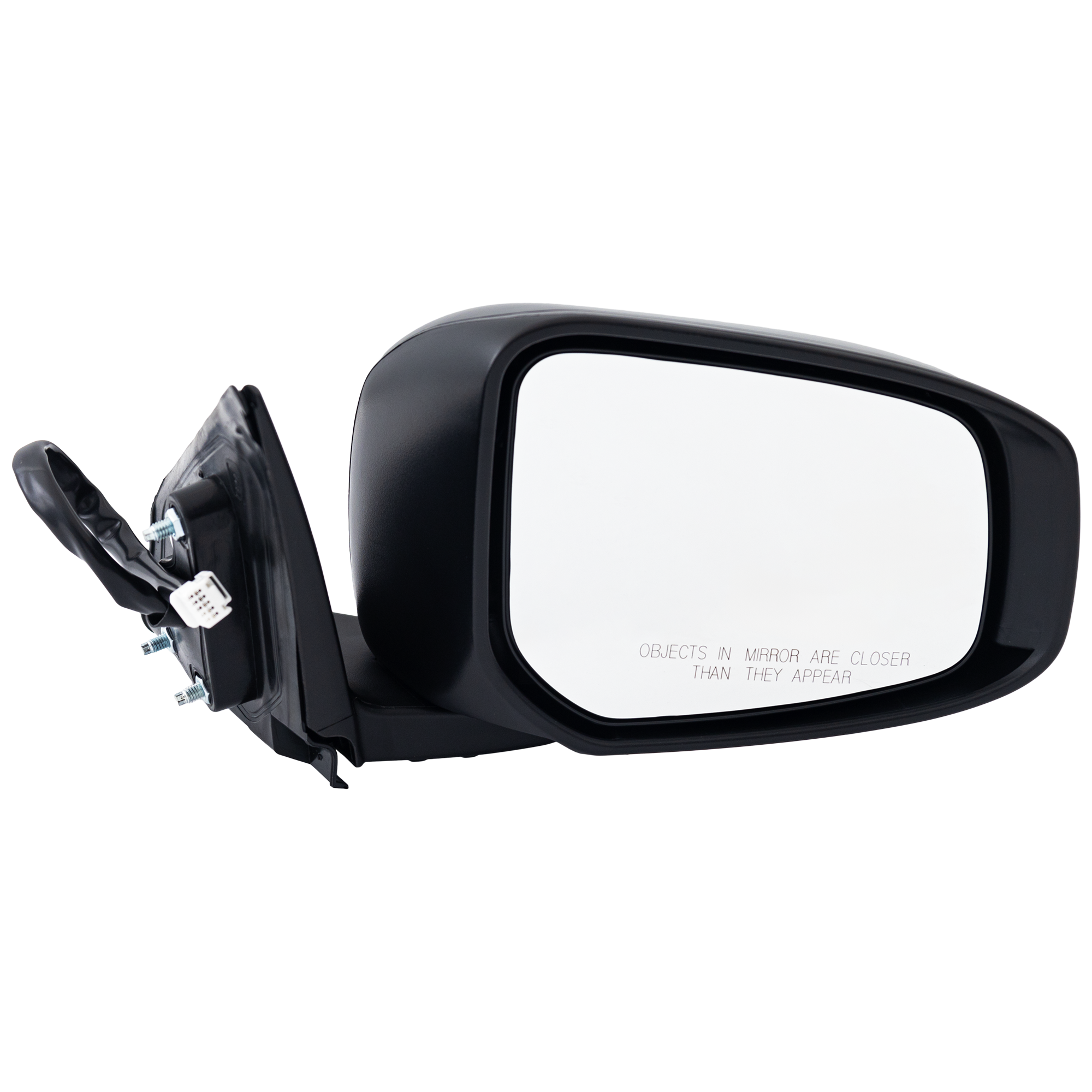 AM LANCER 15-17 MIRROR RH Power Manual Folding Heated Paintable No Auto dimming and BSD w Signal Light No Memory SKU MT147ER Partslink MI1321144 OEM 7632C368 PFM
