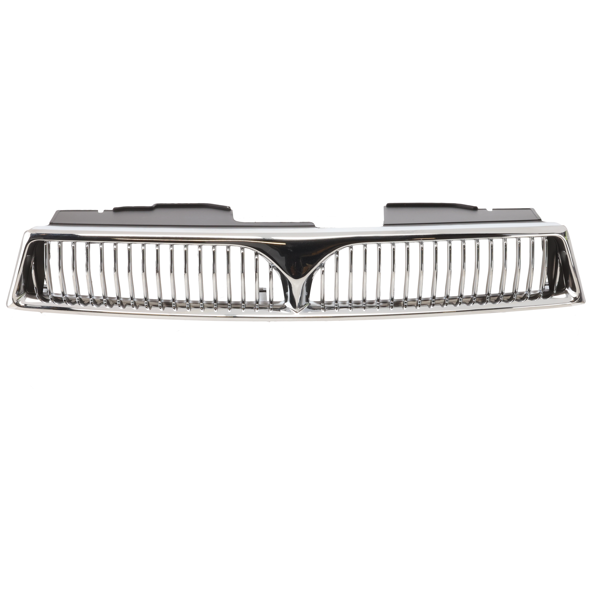 AM GALANT 99-01 GRILLE Plastic Chrome Shell Painted Black Insert SKU MT3011 Partslink MI1200222 OEM MR275200