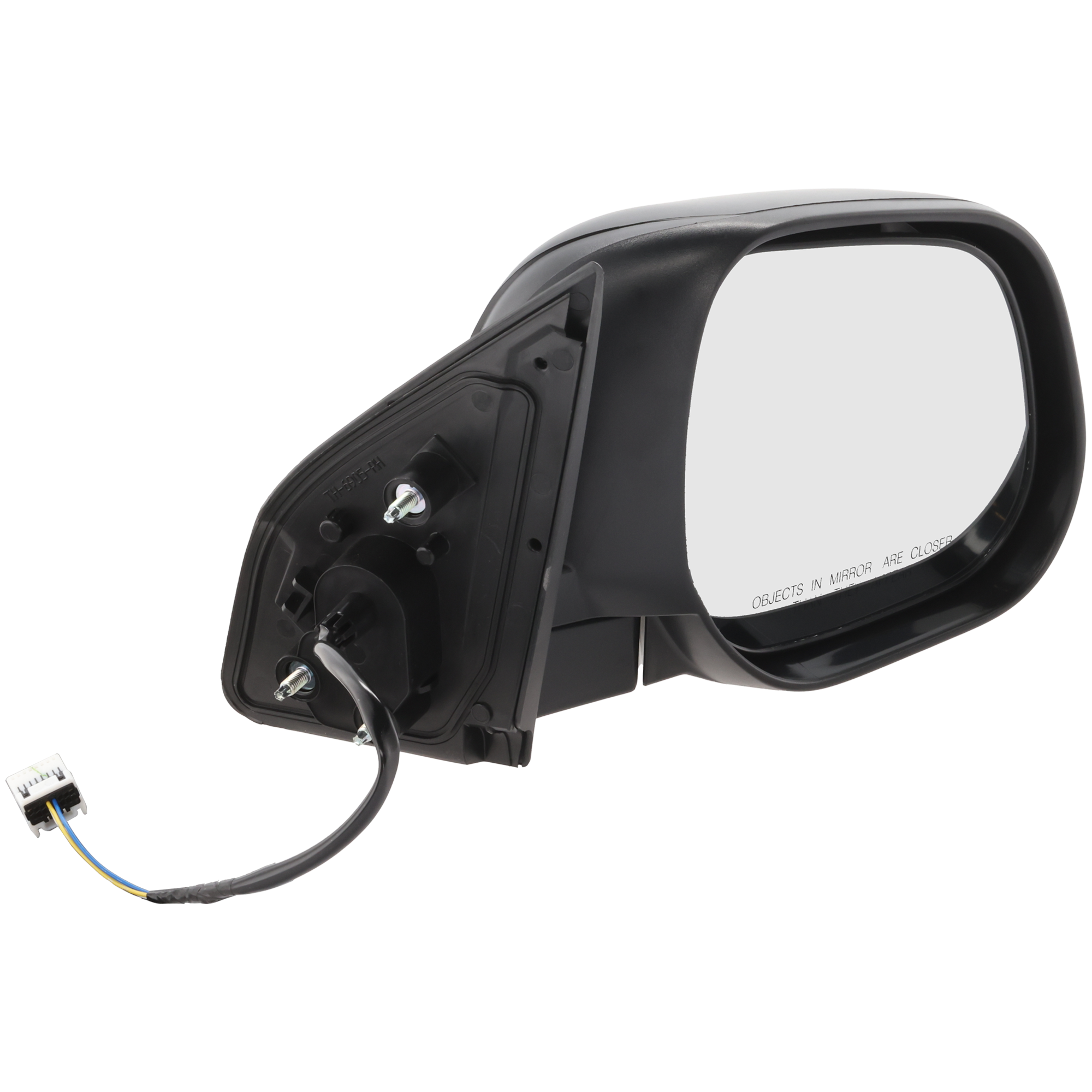 AM OUTLANDER 10-13 MIRROR RH Power Manual Folding Non Heated Paintable No Signal Light SKU MT39ER Partslink MI1321140 OEM 7632A822 PFM