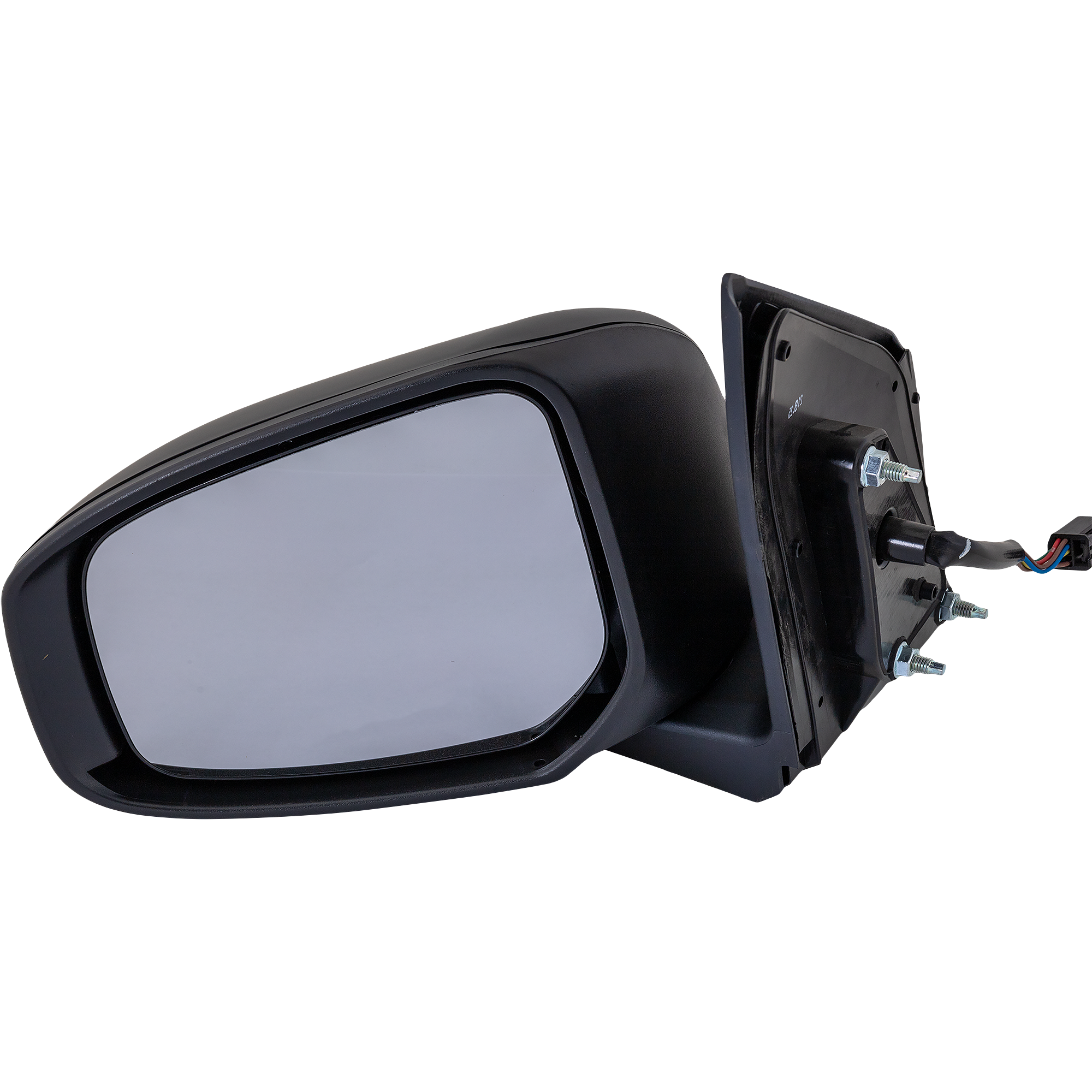 AM MIRAGE 15-23 MIRROR LH Power Manual Folding Heated w Signal Light No Auto dimming BSD Memory and Side Object Sensor SKU MT43EL S Partslink MI1321053 OEM 7632B807