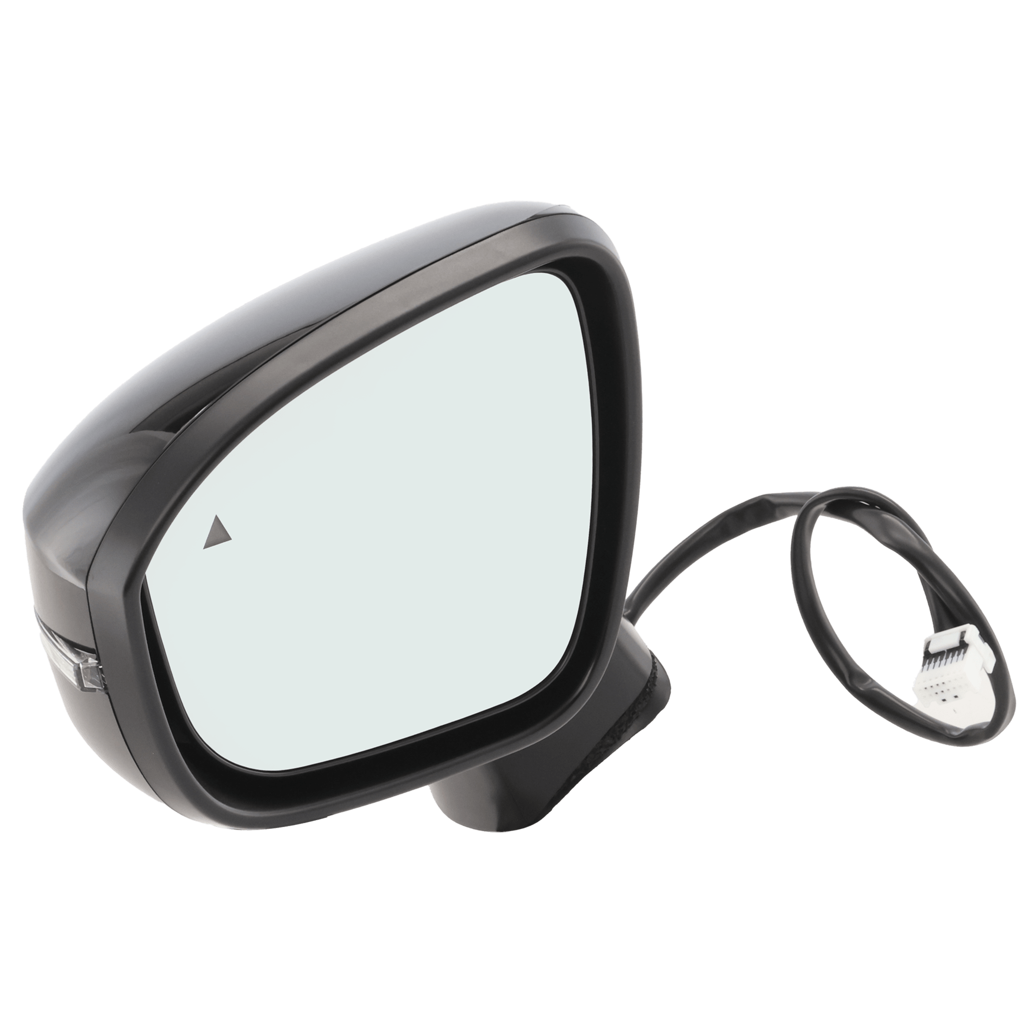 AM OUTLANDER 22-24 MIRROR LH Power Manual Folding Non Heated Paintable w Blind Spot Detection in Glass In housing Signal Light w o Auto dimming Memory Puddle Light Side View Camera SKU MT45EL Partslink MI1320158 OEM 7632F105 PFM