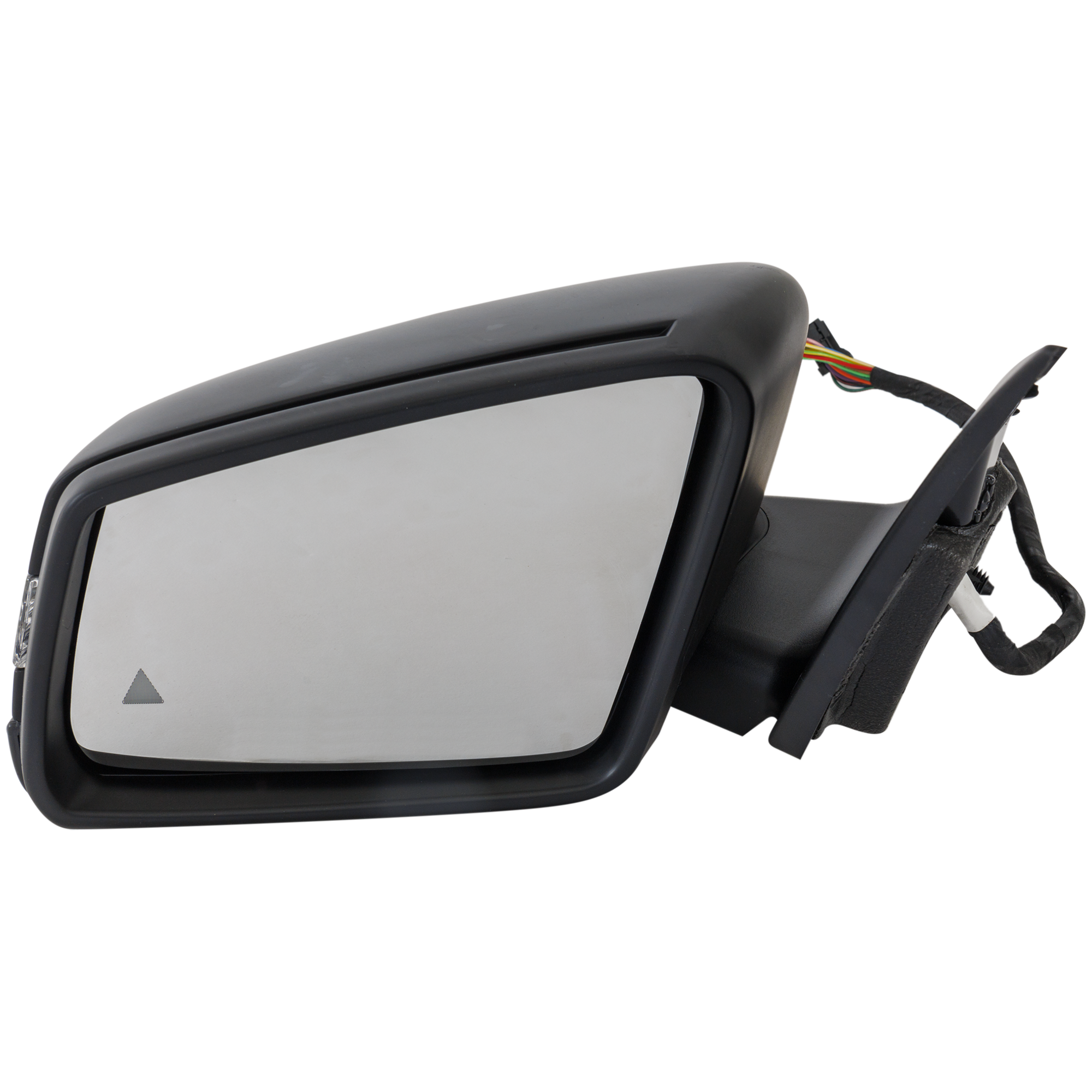 AM C CLASS 12-14 MIRROR LH Power Heated Manual Folding Paintable w Blind Spot Detection in Glass and Signal Light No Auto dimming and Puddle Light Sedan SKU MZ102EL S OEM 2048101776 PFM
