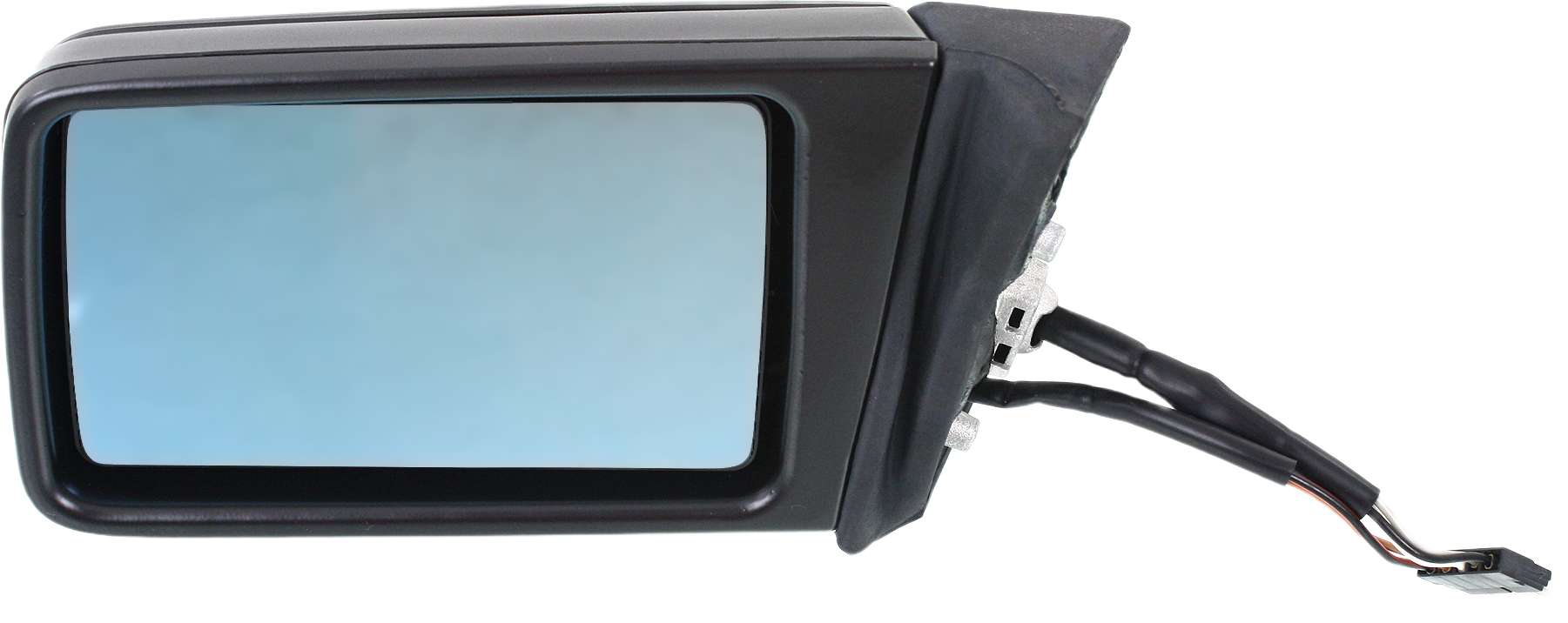 AM E CLASS 93-95 MIRROR LH Power Manual Folding Heated Paintable No Auto dimming BSD Memory and Signal Light Coupe Sedan Wagon Rectangular Housing SKU MZ12EL Partslink MB1320103 OEM 1248107716