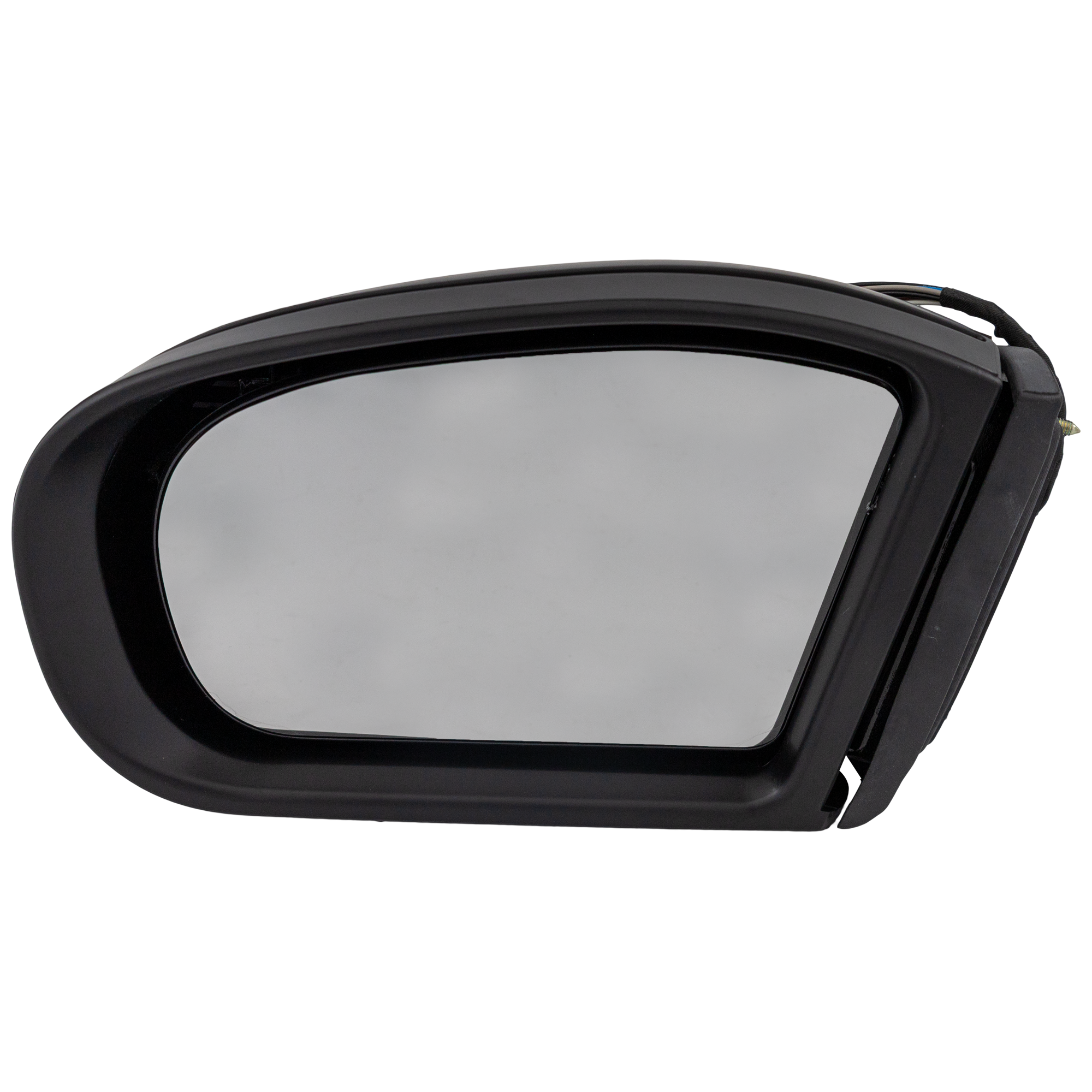 AM E CLASS 03-06 MIRROR LH Power Manual Folding Heated Paintable w In housing Signal Light No Auto dimming BSD and Memory SKU MZ26EL S OEM 2038104776