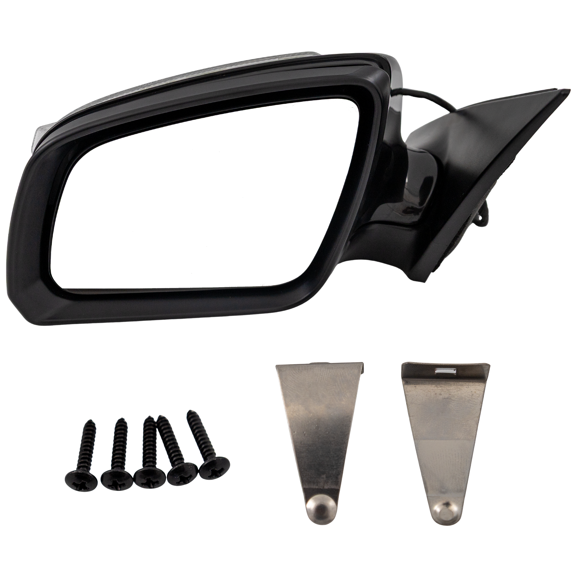 AM C CLASS 08-11 MIRROR LH Power Power Folding Heated Paintable w In housing Signal Light No Auto dimming BSD and Memory SKU MZ39EL S OEM 2048100176 PFM