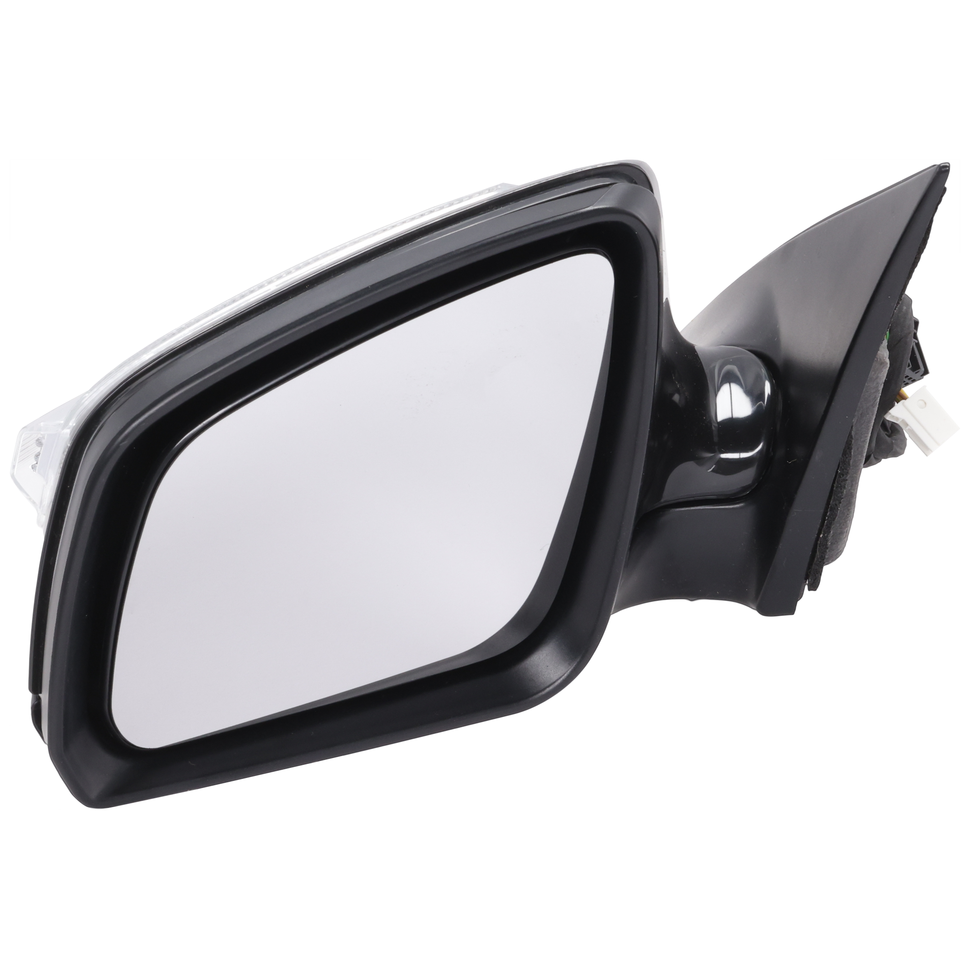 AM C CLASS 08-11 MIRROR LH Power Power Folding Heated Paintable w In housing Signal Light and Memory No Auto dimming and BSD SKU MZ41EL S OEM 2048100176 PFM