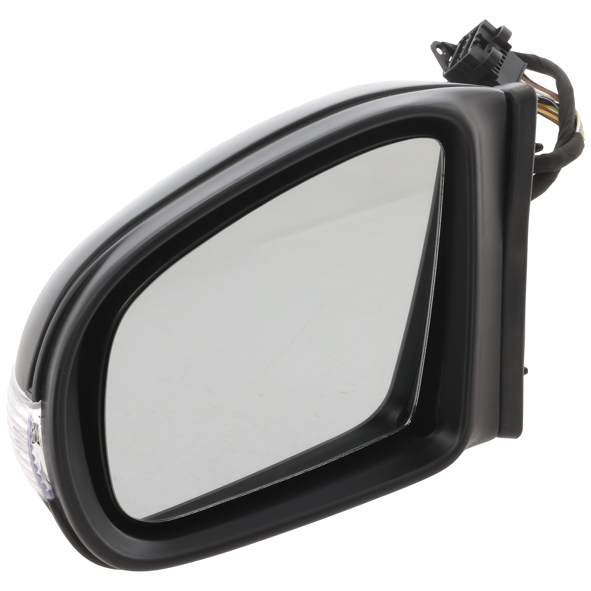 AM ML CLASS 02-05 MIRROR LH Power Manual Folding Heated Paintable w Memory and Signal Light SKU MZ49EL S OEM 1638102593