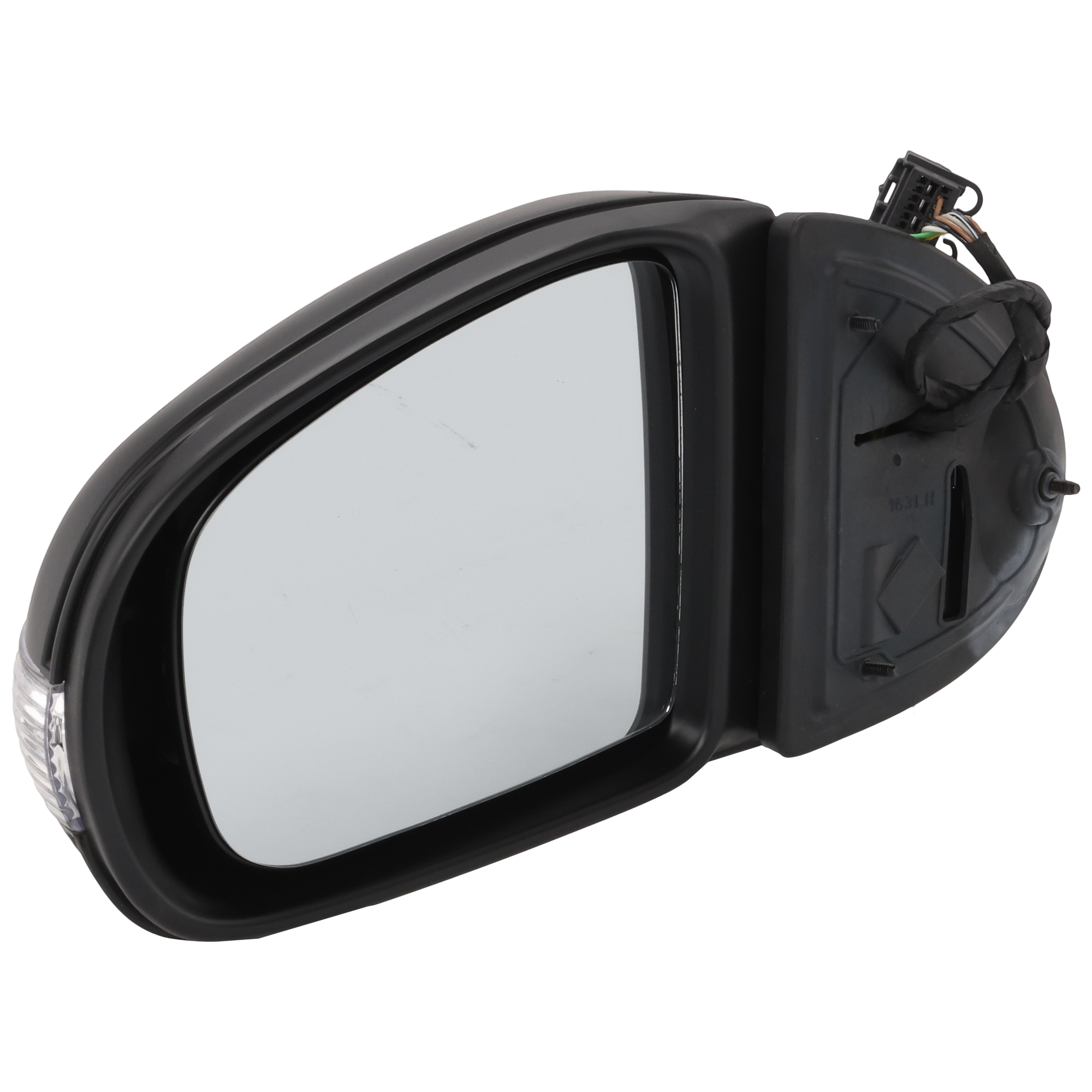 AM ML CLASS 02-05 MIRROR LH Power Power Folding Heated Paintable w Signal Light No Memory SKU MZ50EL S OEM 1638101793