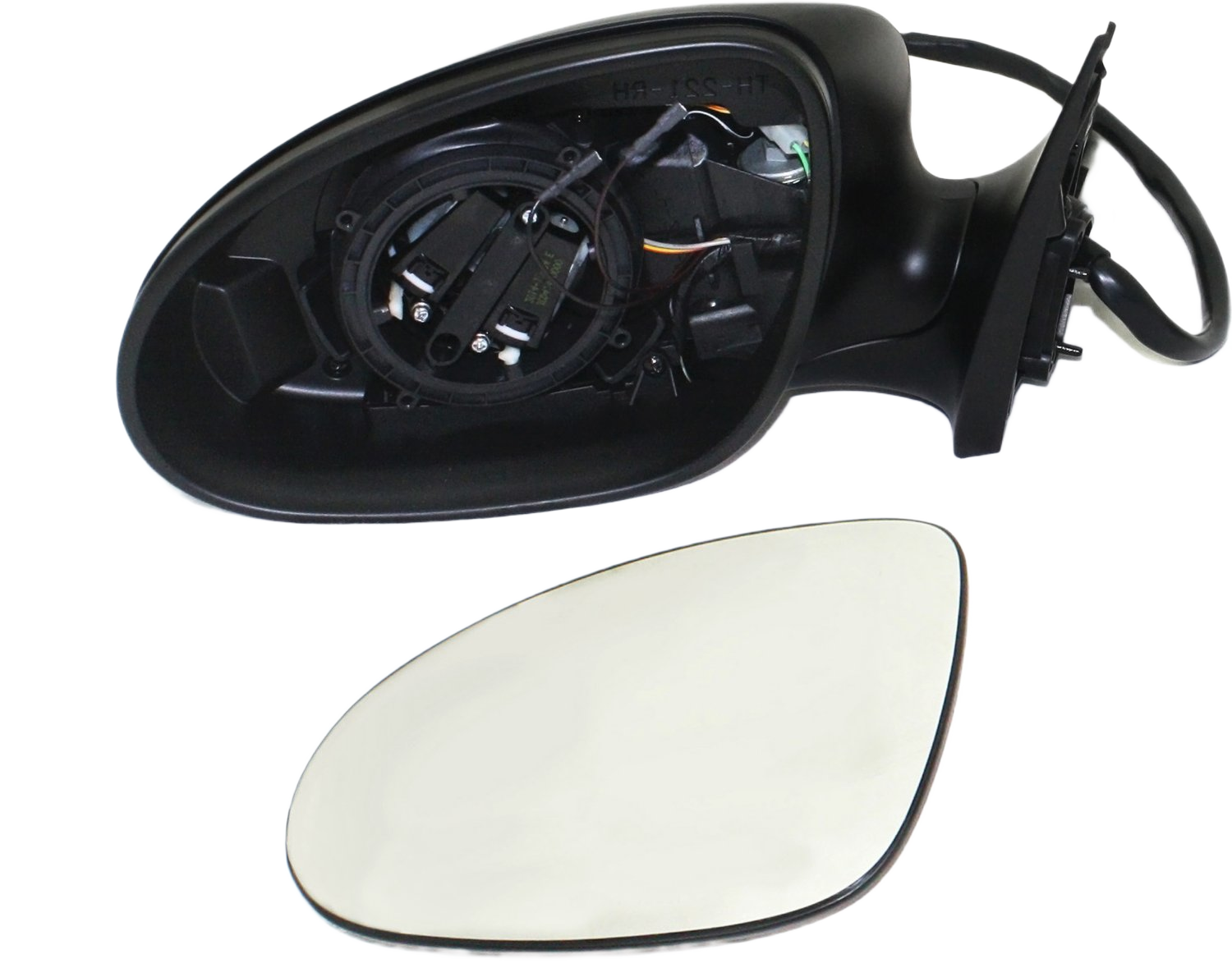 AM S CLASS 07-09 MIRROR LH Power Power Folding Heated Paintable w Memory Puddle Light and Signal Light SKU MZ59EL S OEM 2218100176