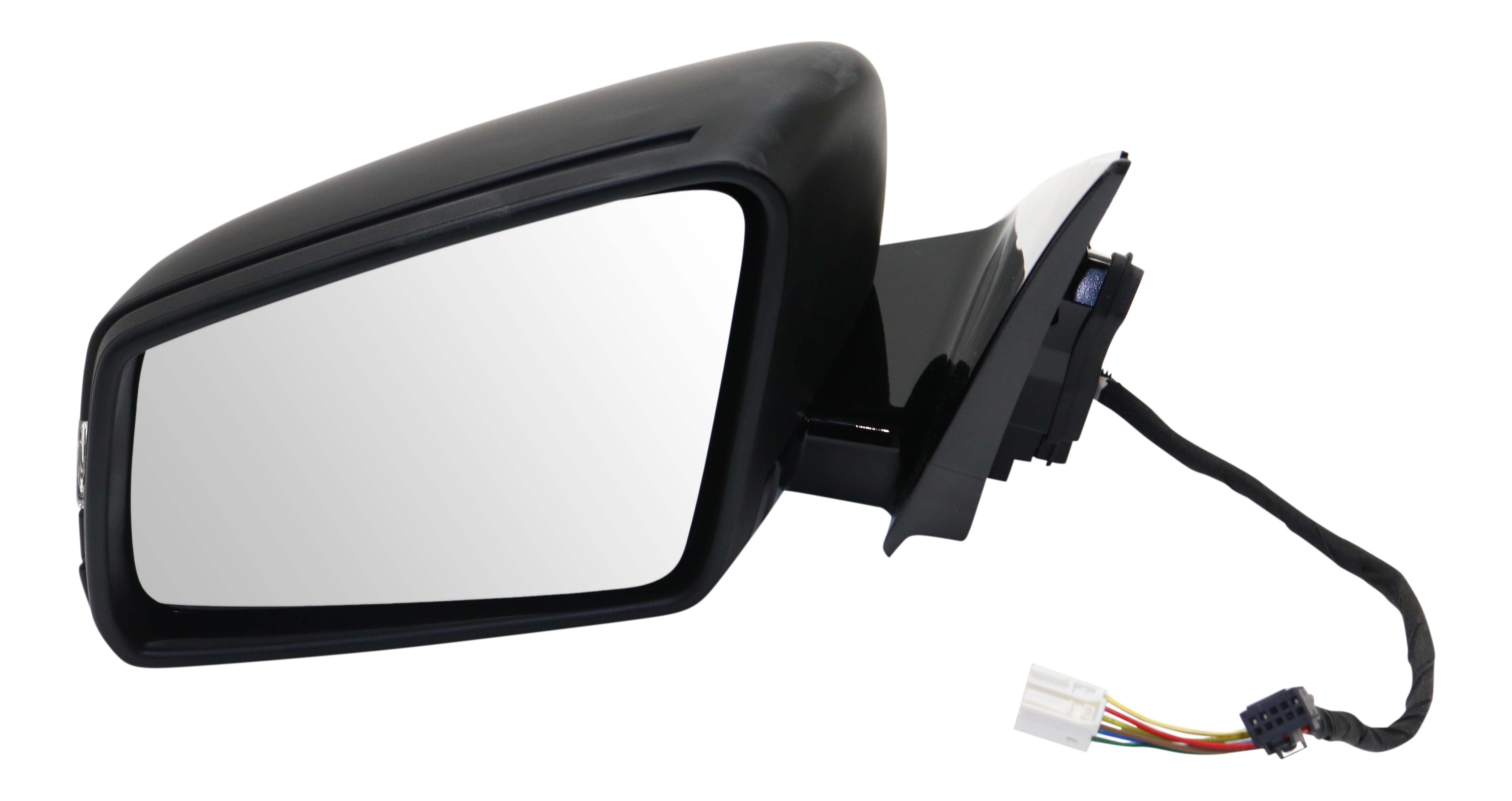 AM E CLASS 10-16 MIRROR LH Power Manual Folding Heated Paintable w Memory Puddle Light and Signal Light No Auto dimming and BSD SKU MZ60EL S OEM 2128101976