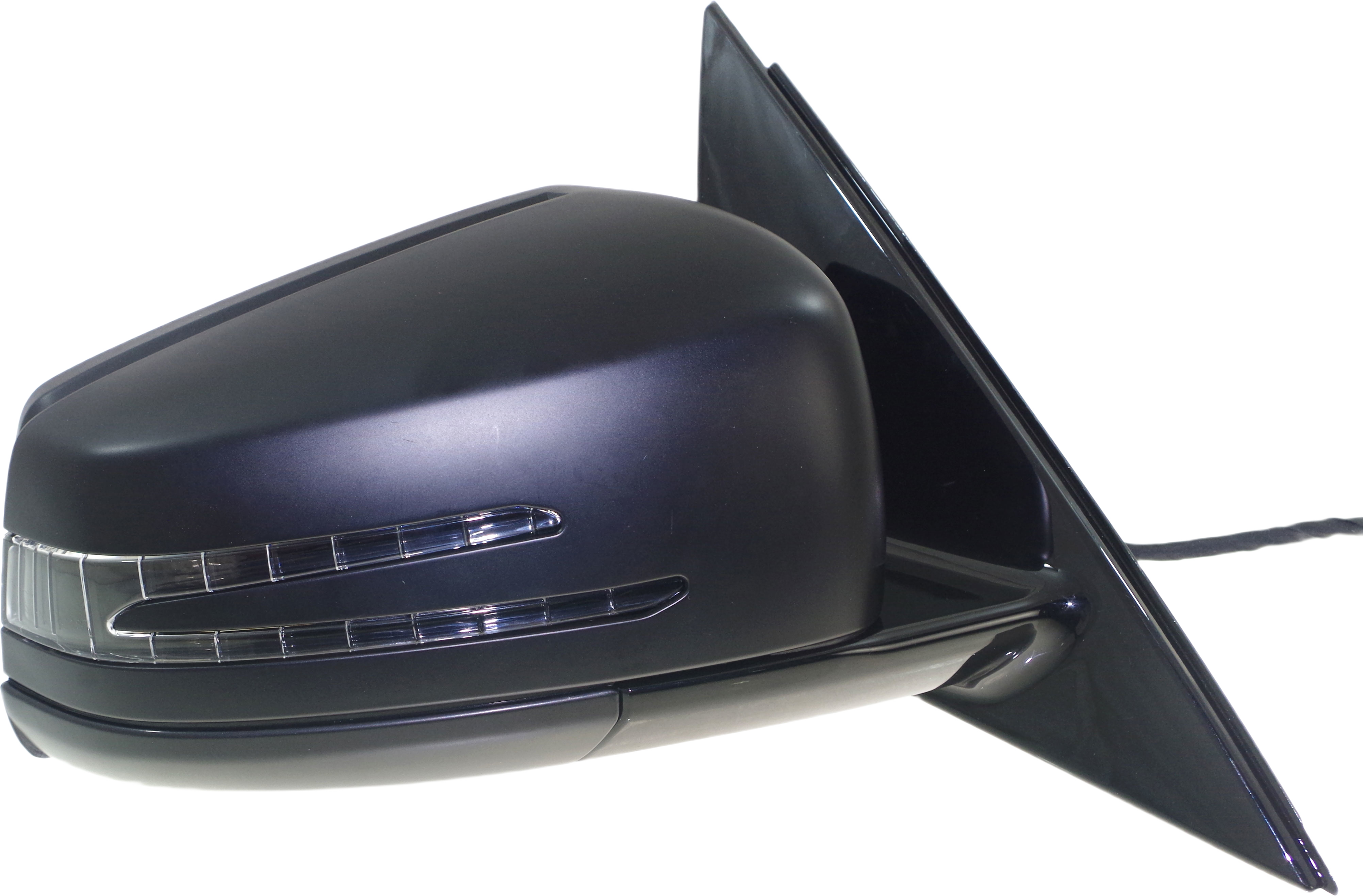 AM E CLASS 10-16 MIRROR RH Power Manual Folding Heated Paintable w Memory Puddle Light and Signal Light No Auto dimming and BSD SKU MZ60ER S OEM 2128102076