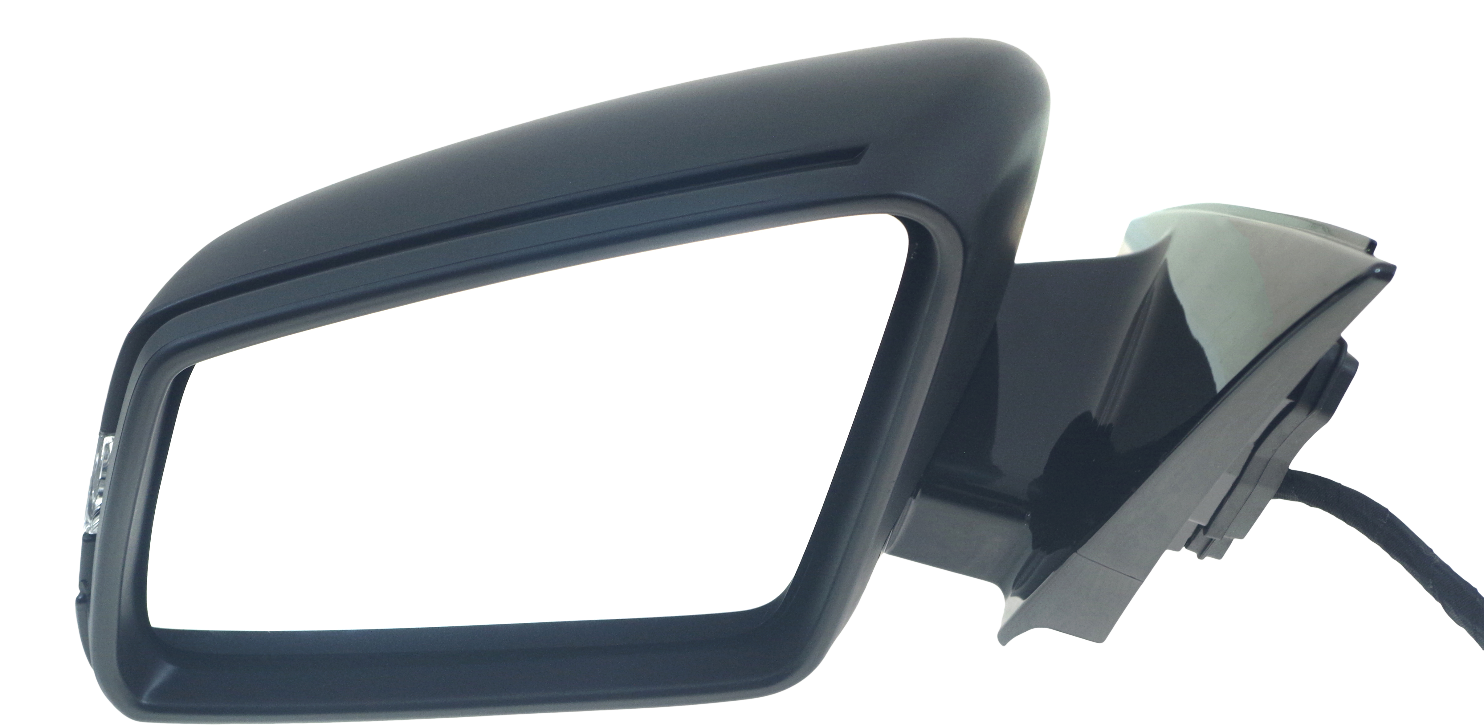AM E CLASS 10-16 MIRROR LH Power Power Folding Heated Paintable w Memory Puddle Light and Signal Light No Auto dimming and BSD SKU MZ61EL S OEM 2128102176